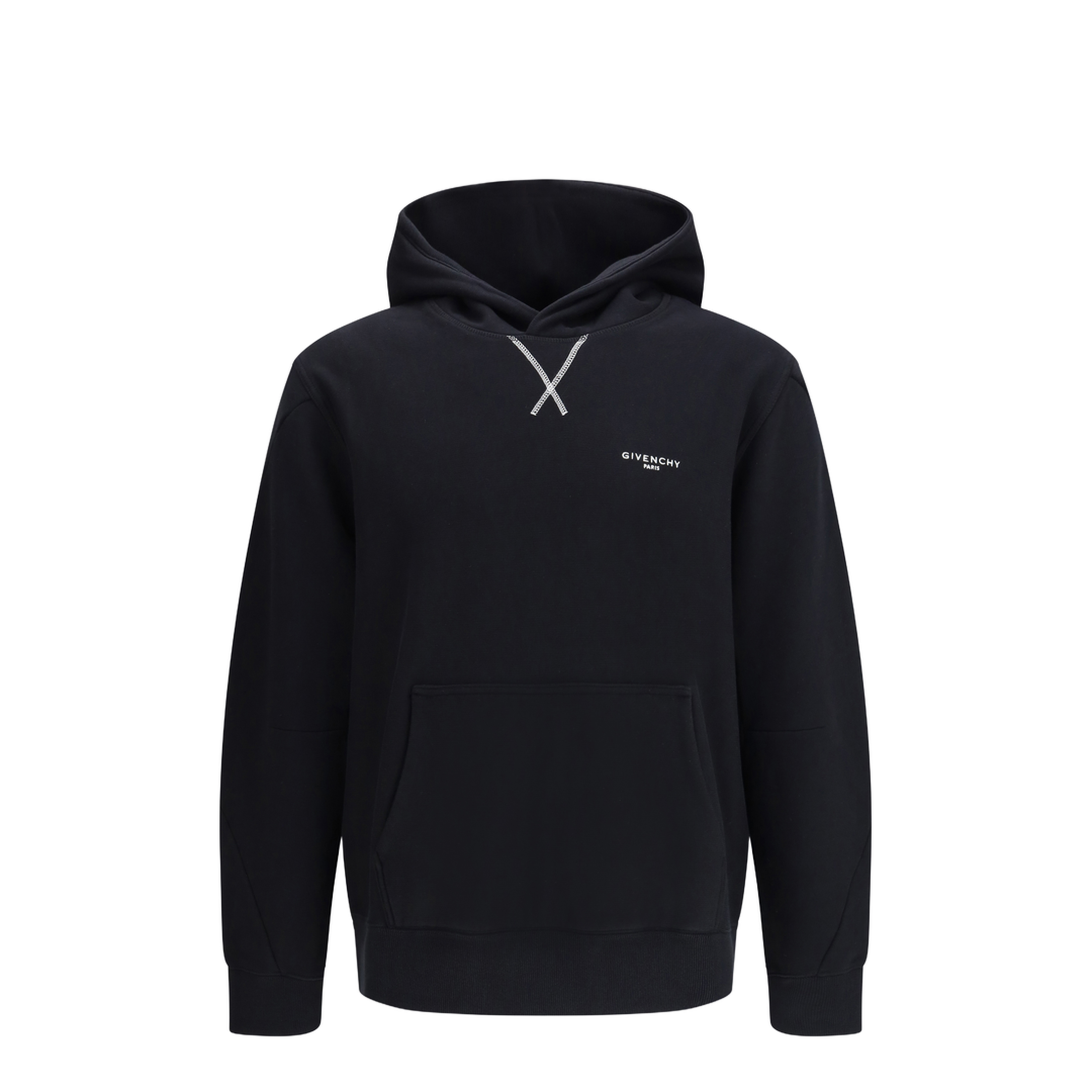 Couture Seam Hoodie with Logo - Image 1