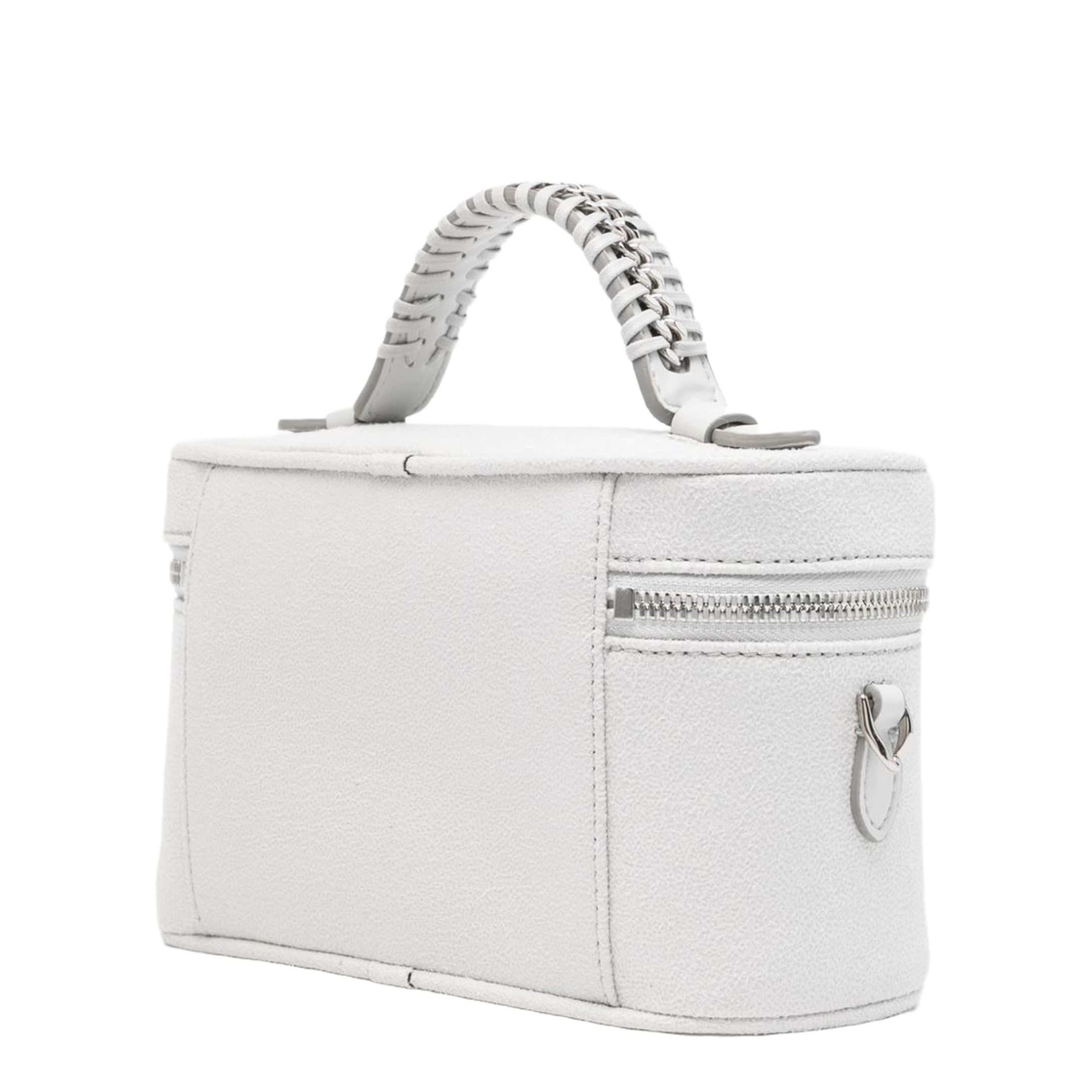 Falabella Small PU Leather Vanity Case - Eco Shiny Dotted - Image 2