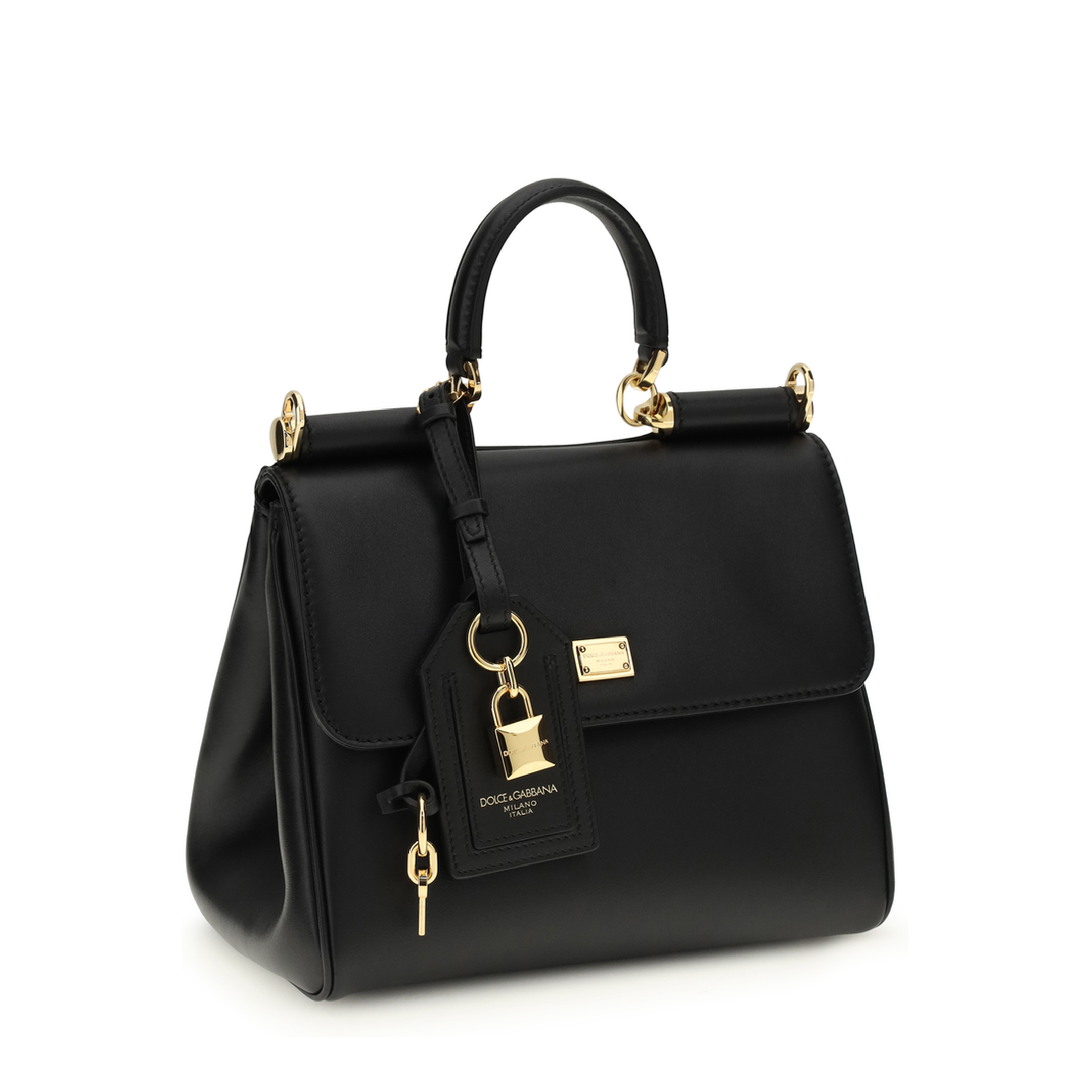 My Sicily Small Calfskin Handbag - Beige - Image 2