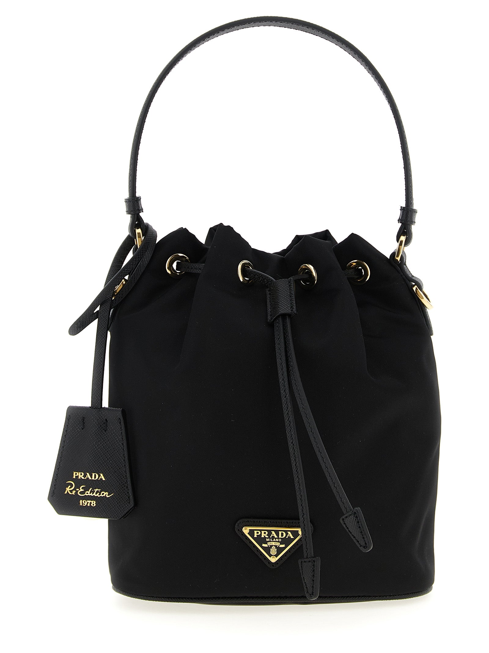 Black Re-nylon Shoulder Bag - Image 5
