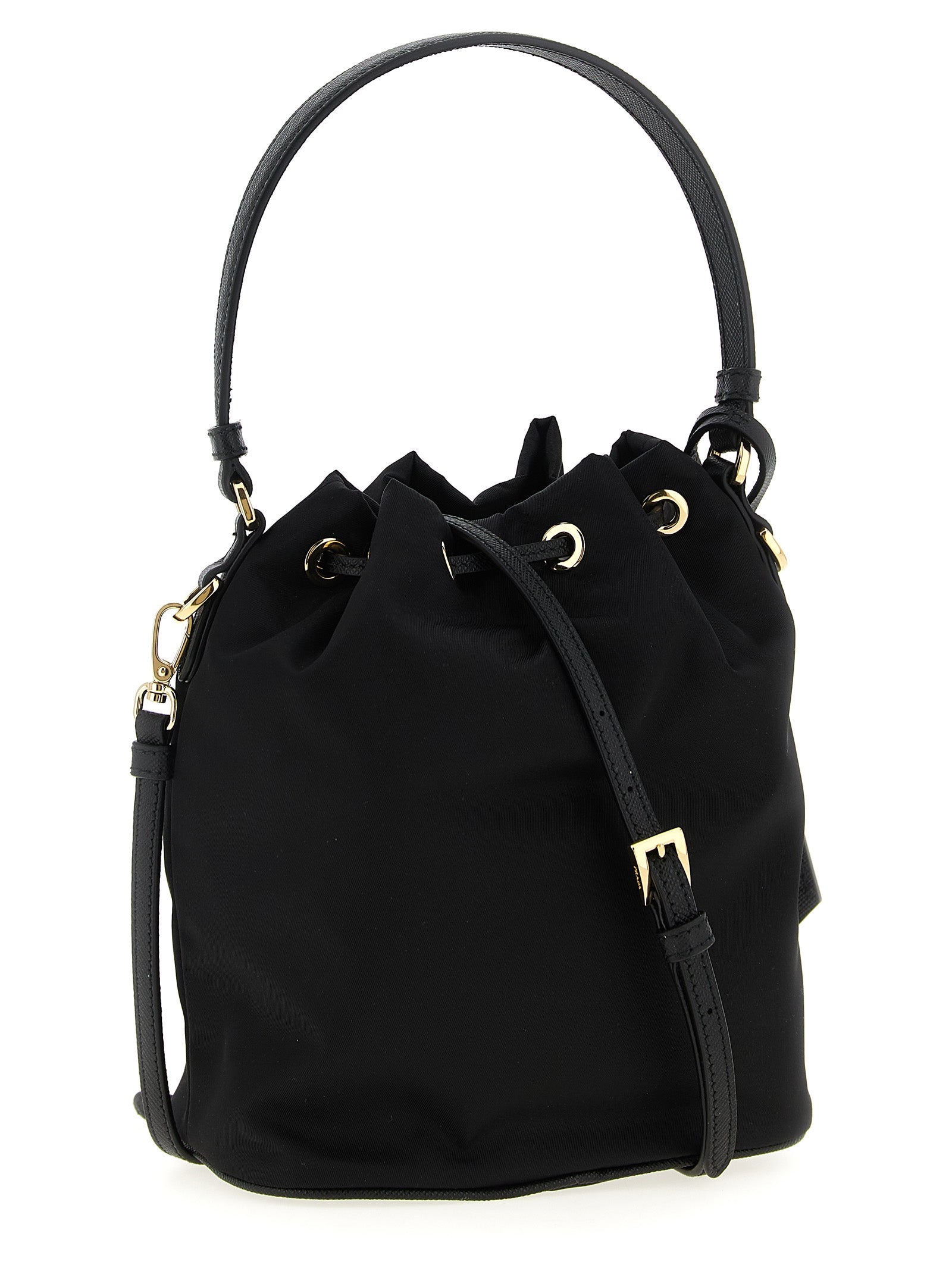 Black Re-nylon Shoulder Bag - Image 6