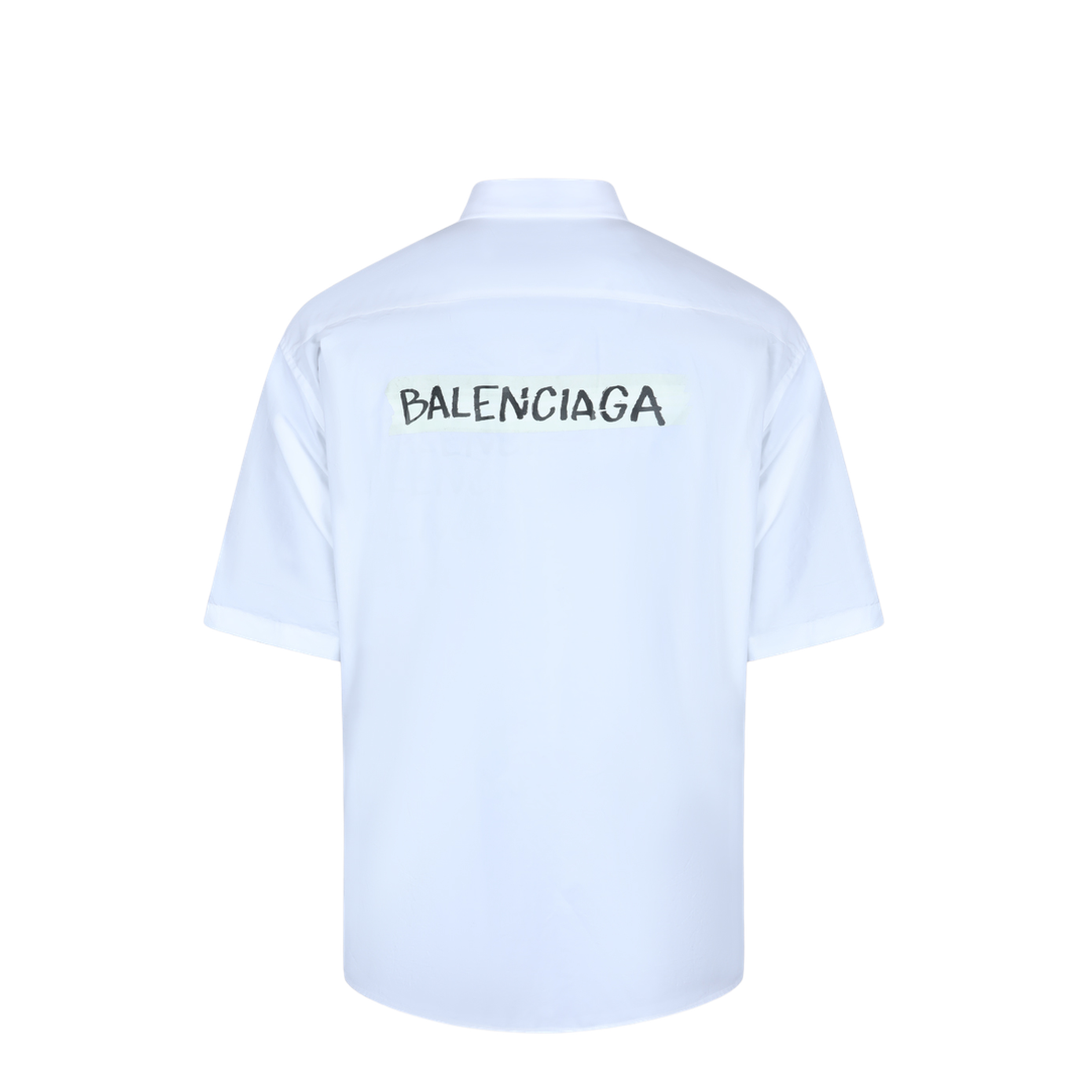 White Poplin Oversize Shirt - Image 3