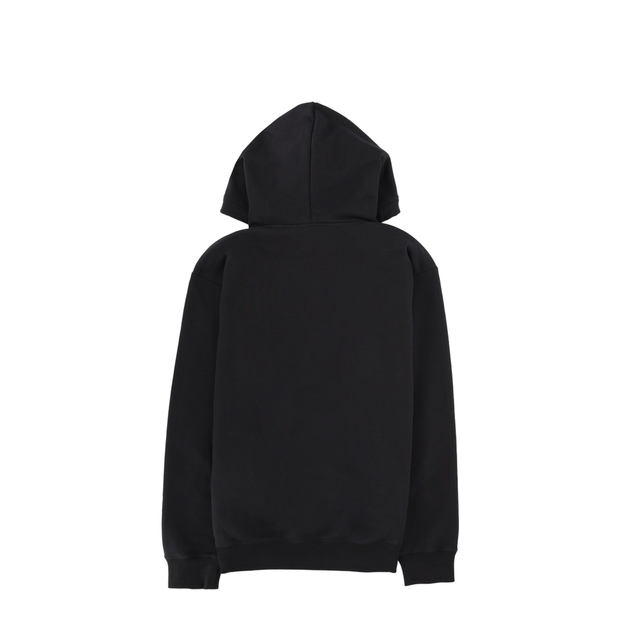 Cotton Jersey Sweatshirt with Print in Black - Image 3