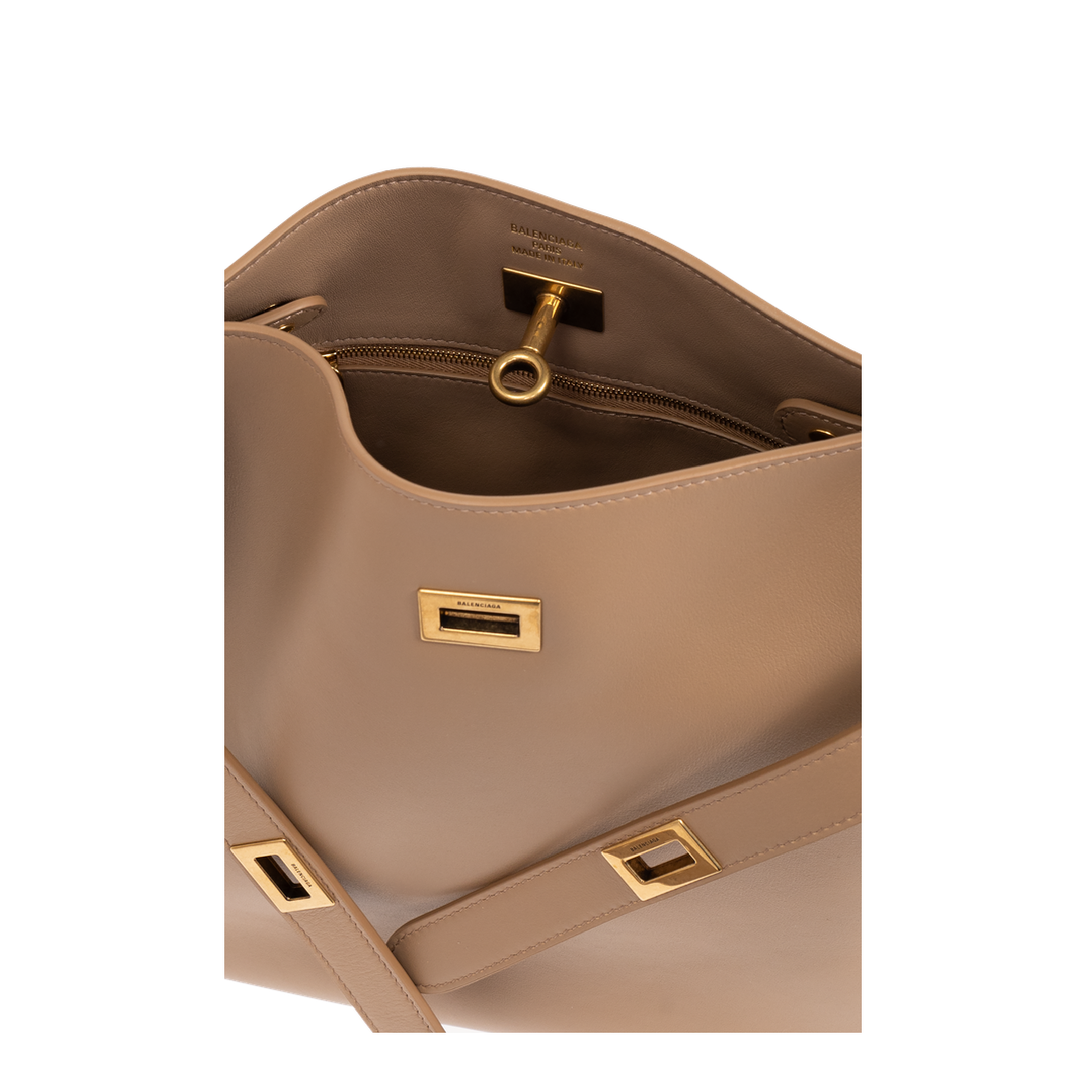 Bel Air Small Calfskin Hobo Bag - Latte - Image 5