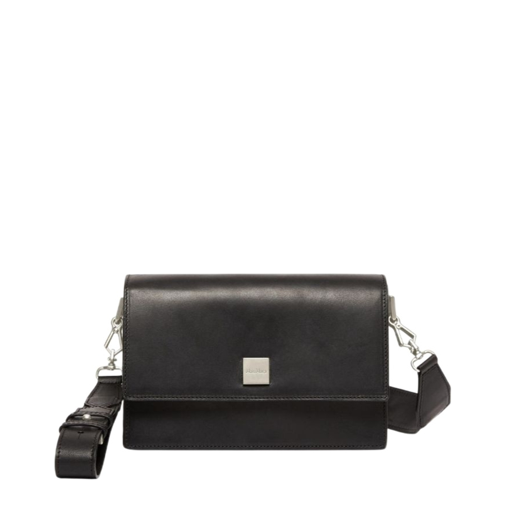 Small Crossbody Bag in Leather Black - Image 1