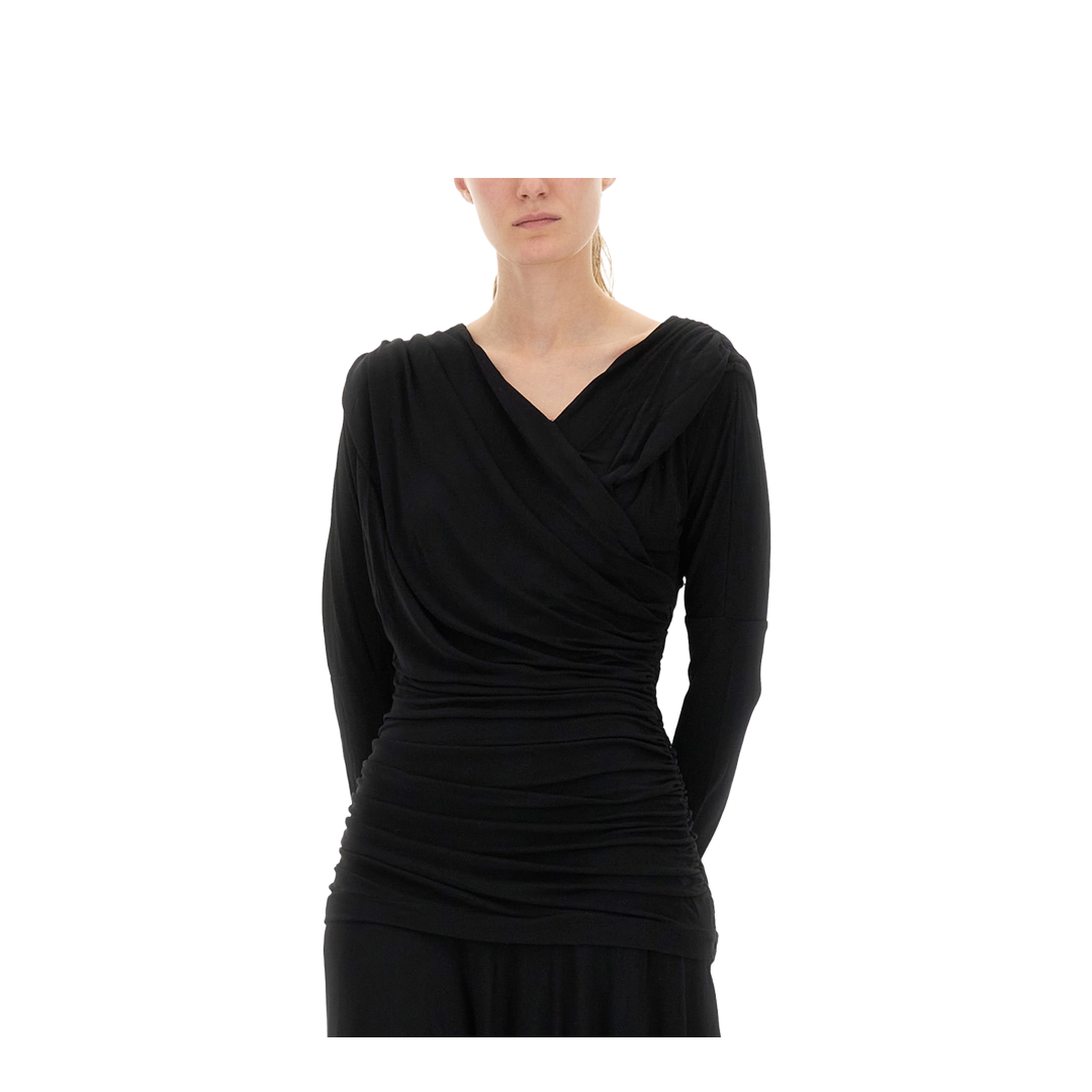 Gathered Midi Dress - Image 2