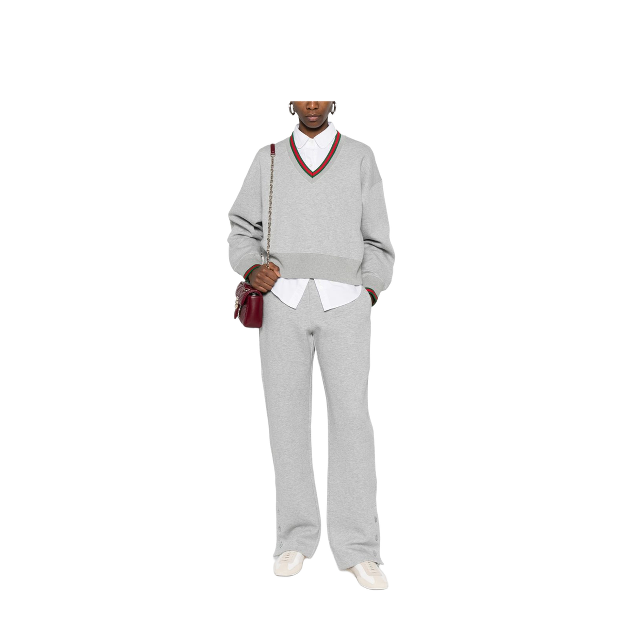 Web Cotton Jersey Leisure Pants - Image 2