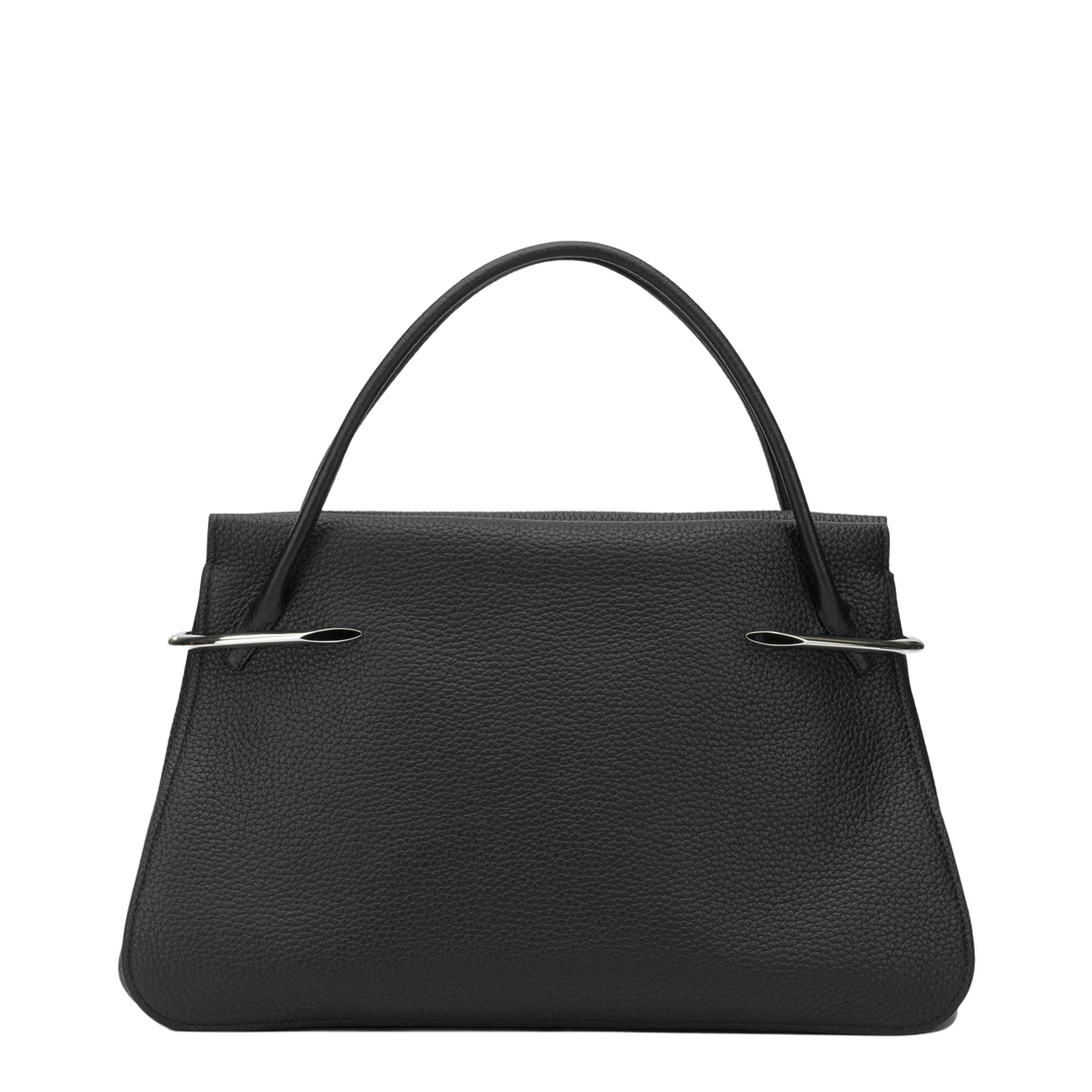 Pinch Large Calfskin Shoulder Bag - Black - Image 1
