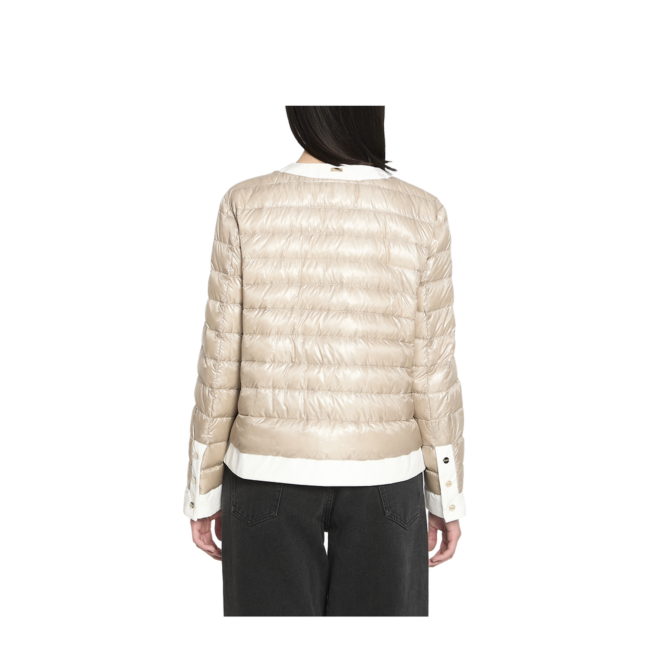 Short Padded Down Jacket - Image 4