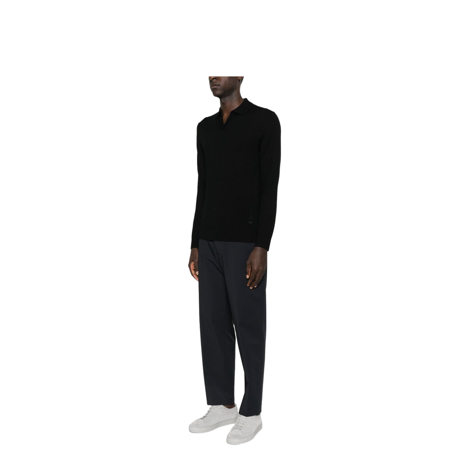 Polo Neck Sweater Black - Image 2