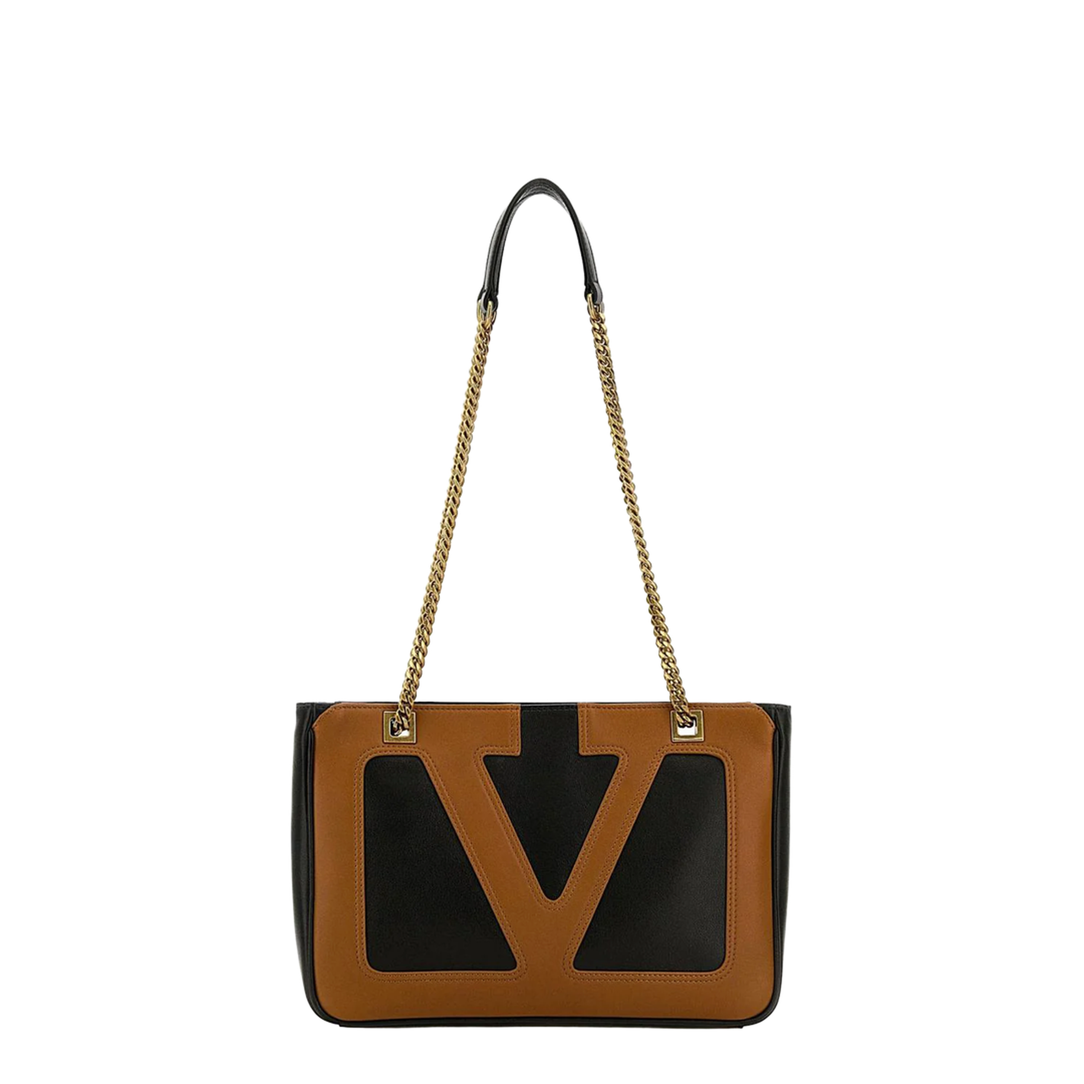 Viva Superstar Small Tote Bag Black Brown - Image 1