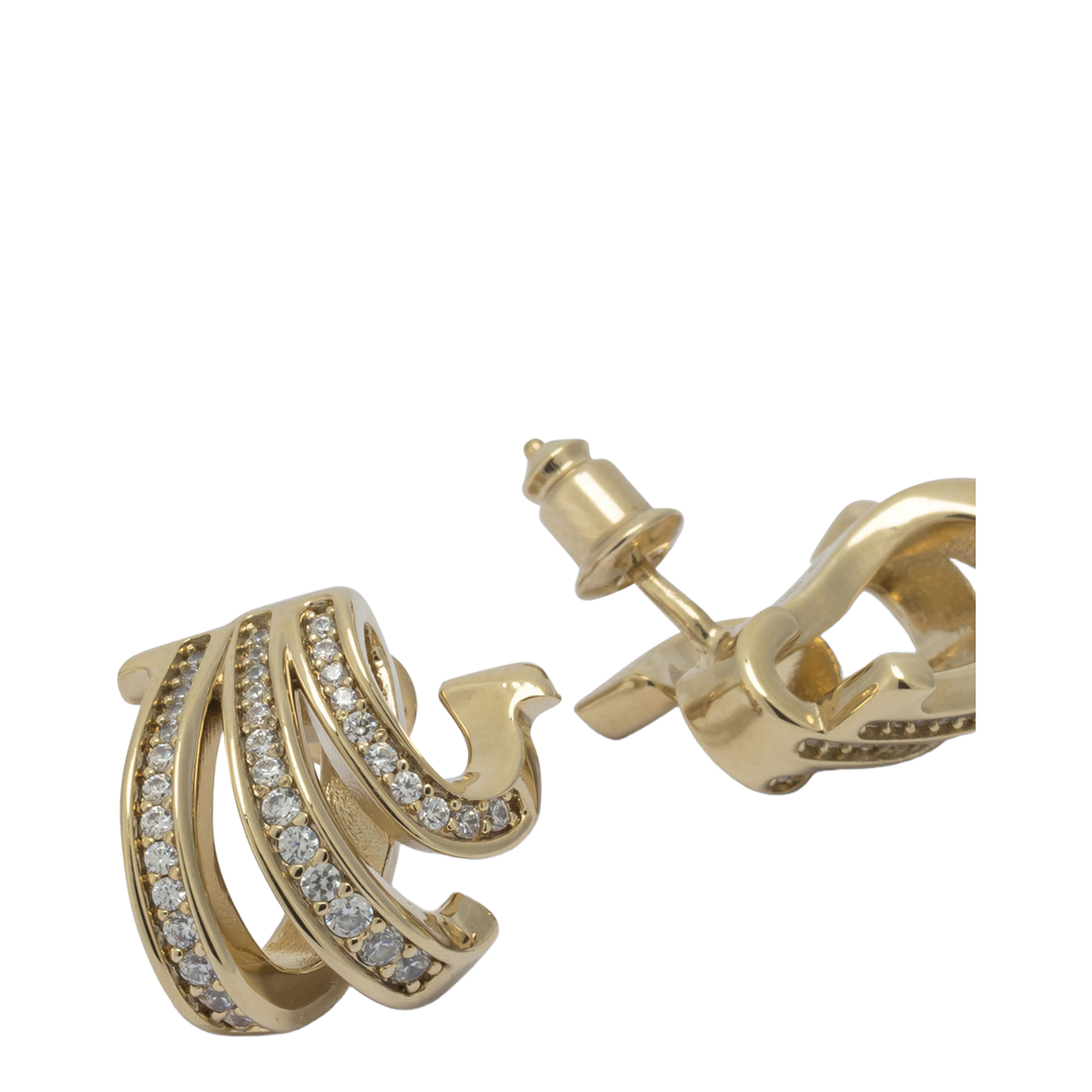Triplo Gancini Earrings - Image 2