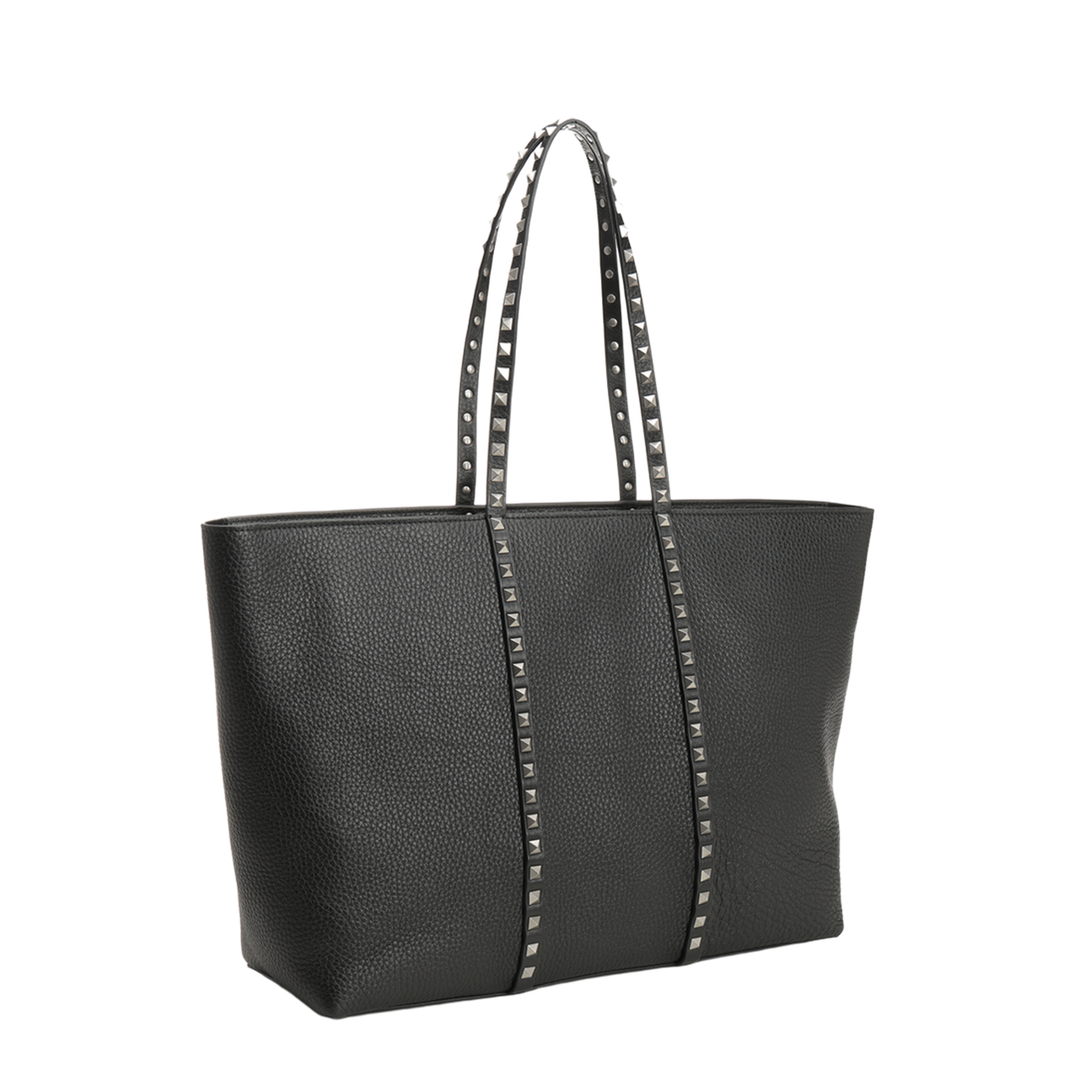 Rockstud Leather Tote Bag - Image 2