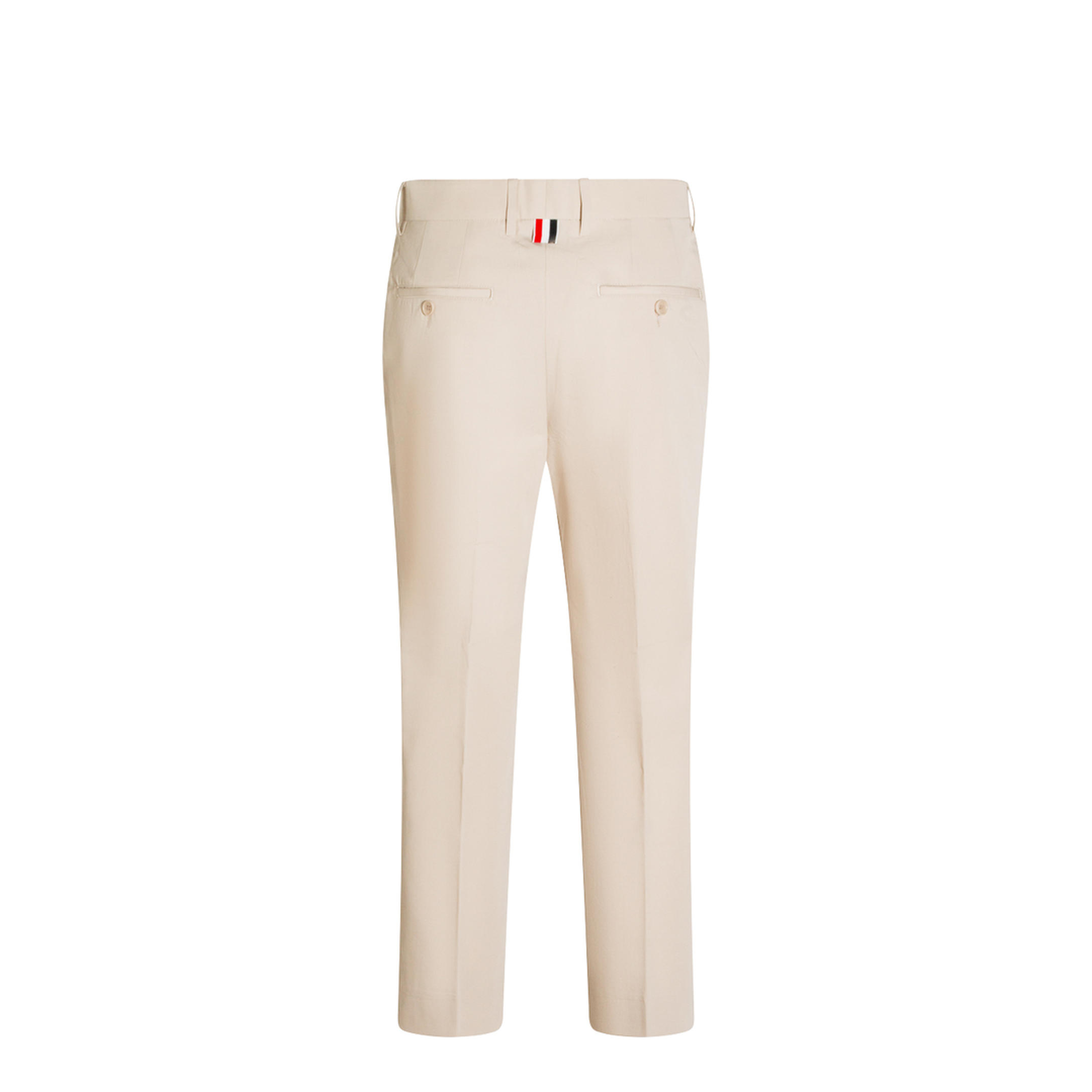 Relaxed Classic Beltloop Trouser With Gg Tape Details In Wrinkle Free Cotton Suiting - Image 3