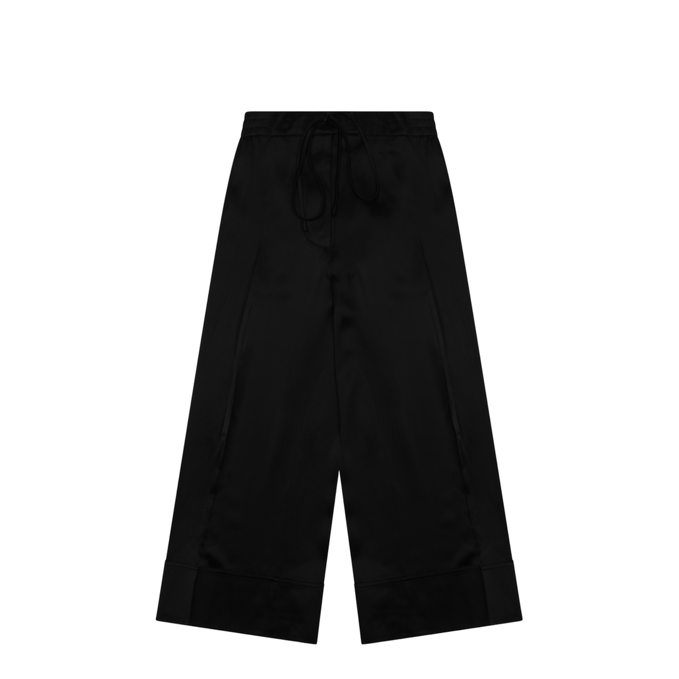 Satin Pants with Drawstring - Image 1