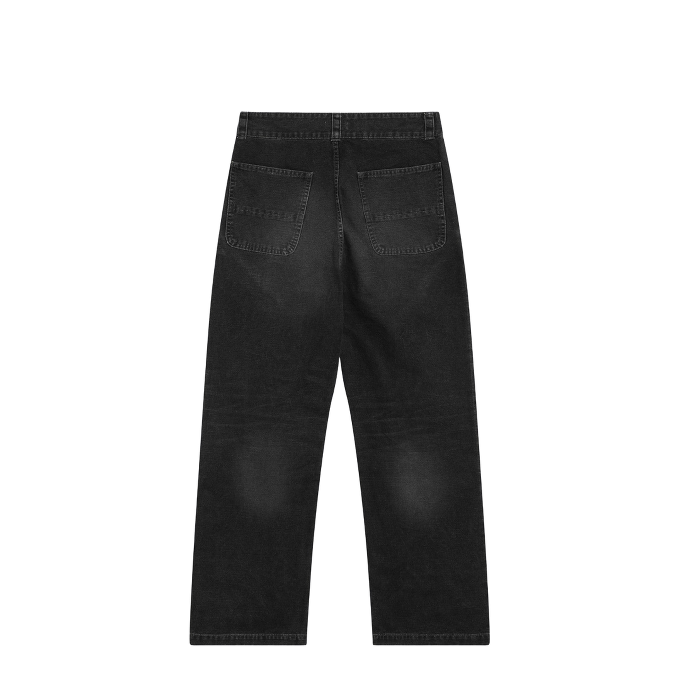 Washed Black Canvas Utility Pant - Image 2