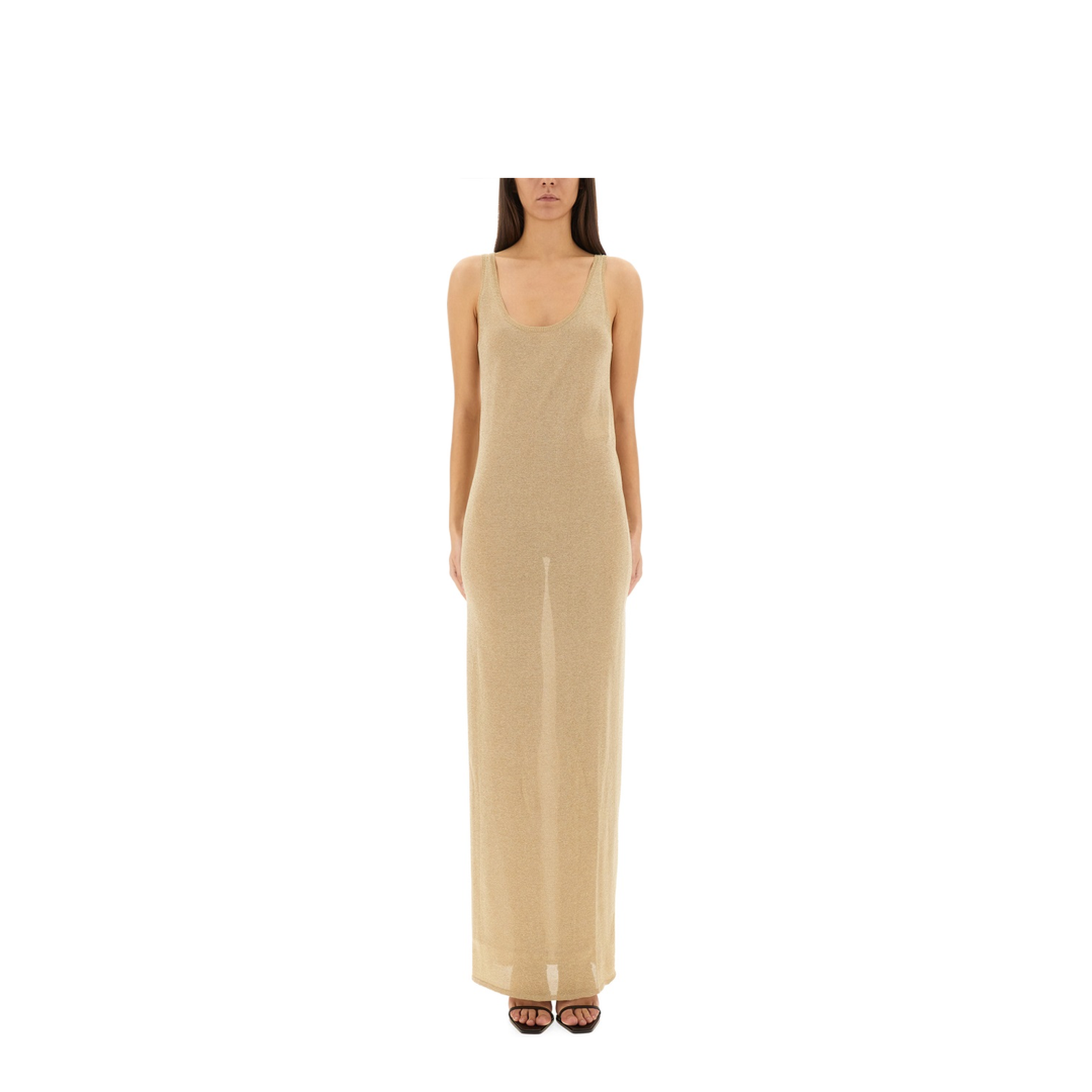 Lurex Knit Dress - Image 1