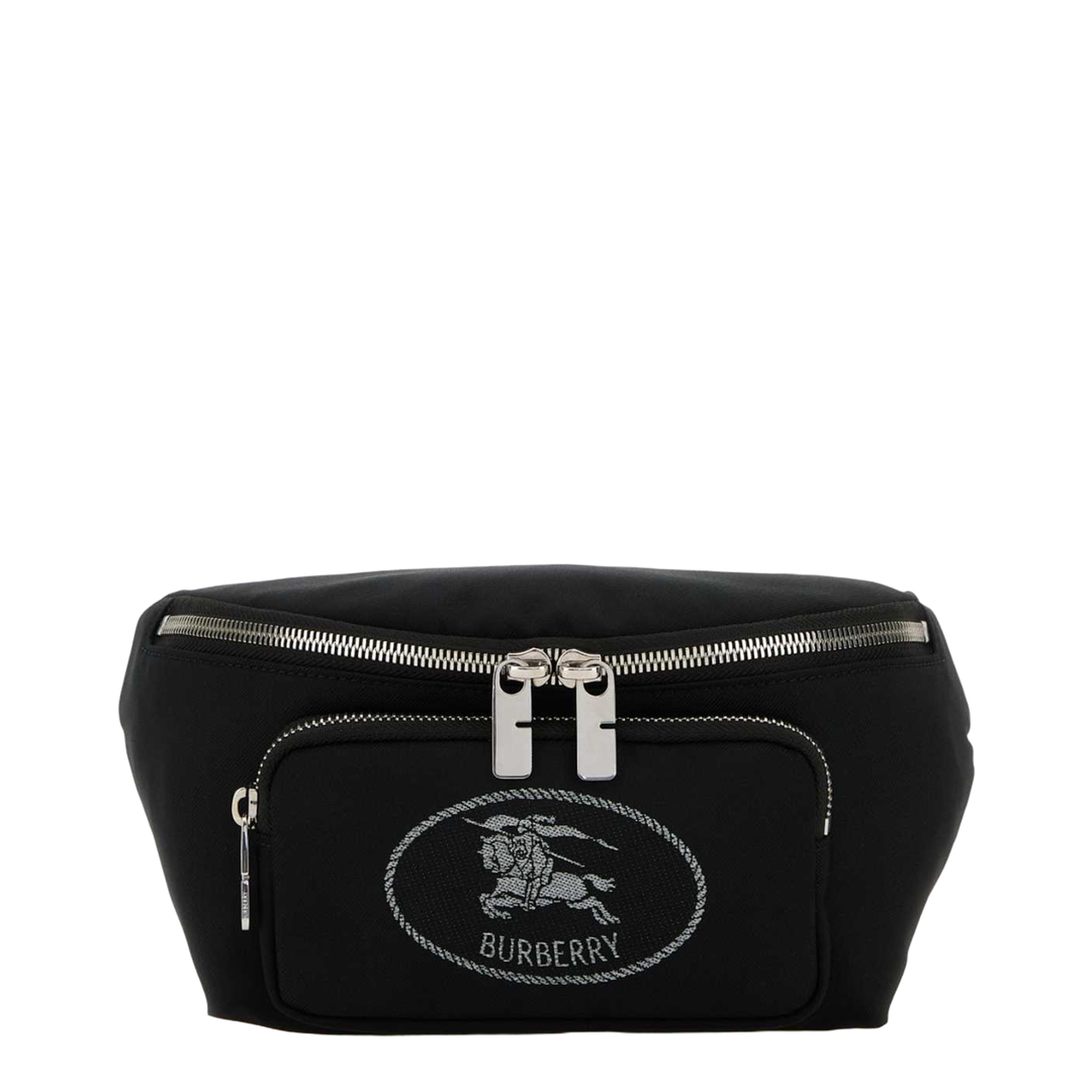 Black Canvas Belt Bag - Image 1