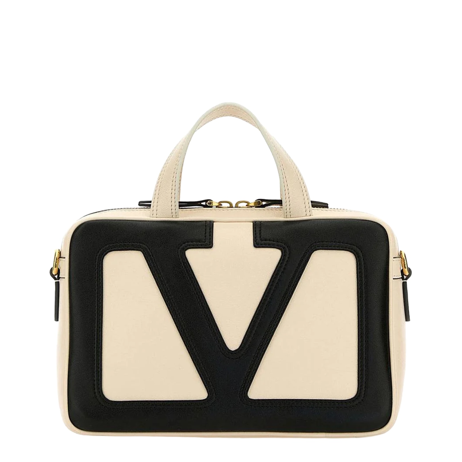 Long Puffer Vest with Side Zippers - Image 1