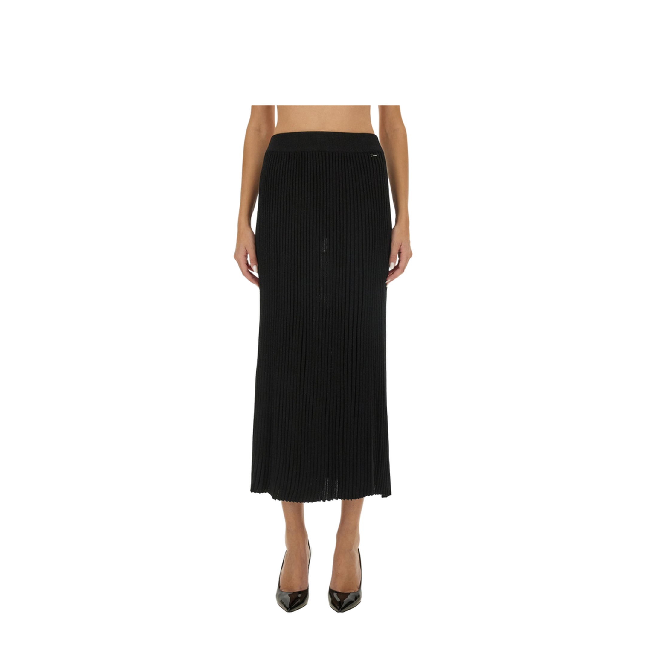 Knit Skirt Black - Image 1