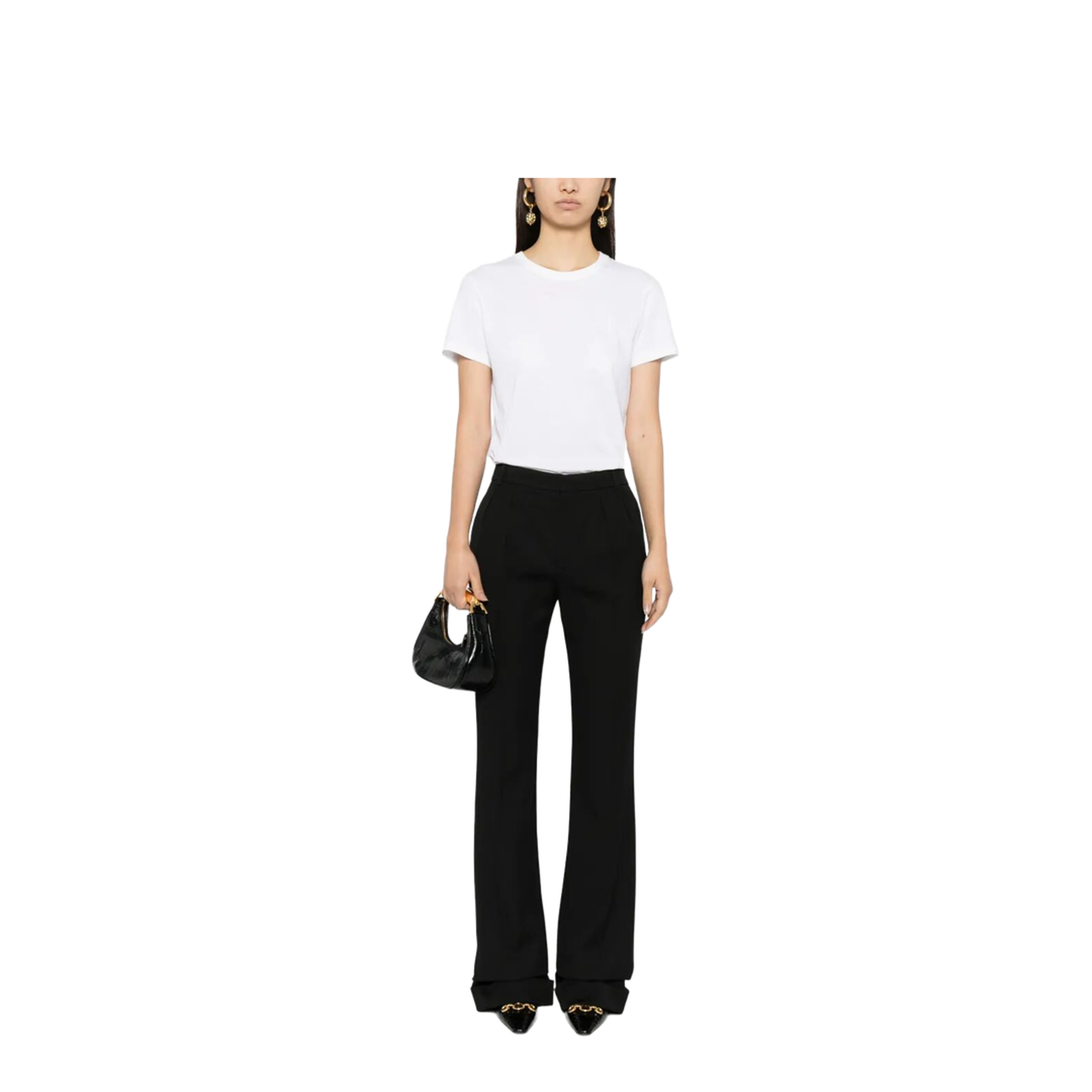 Cotton T-Shirt with Logo Embroidery - Image 5