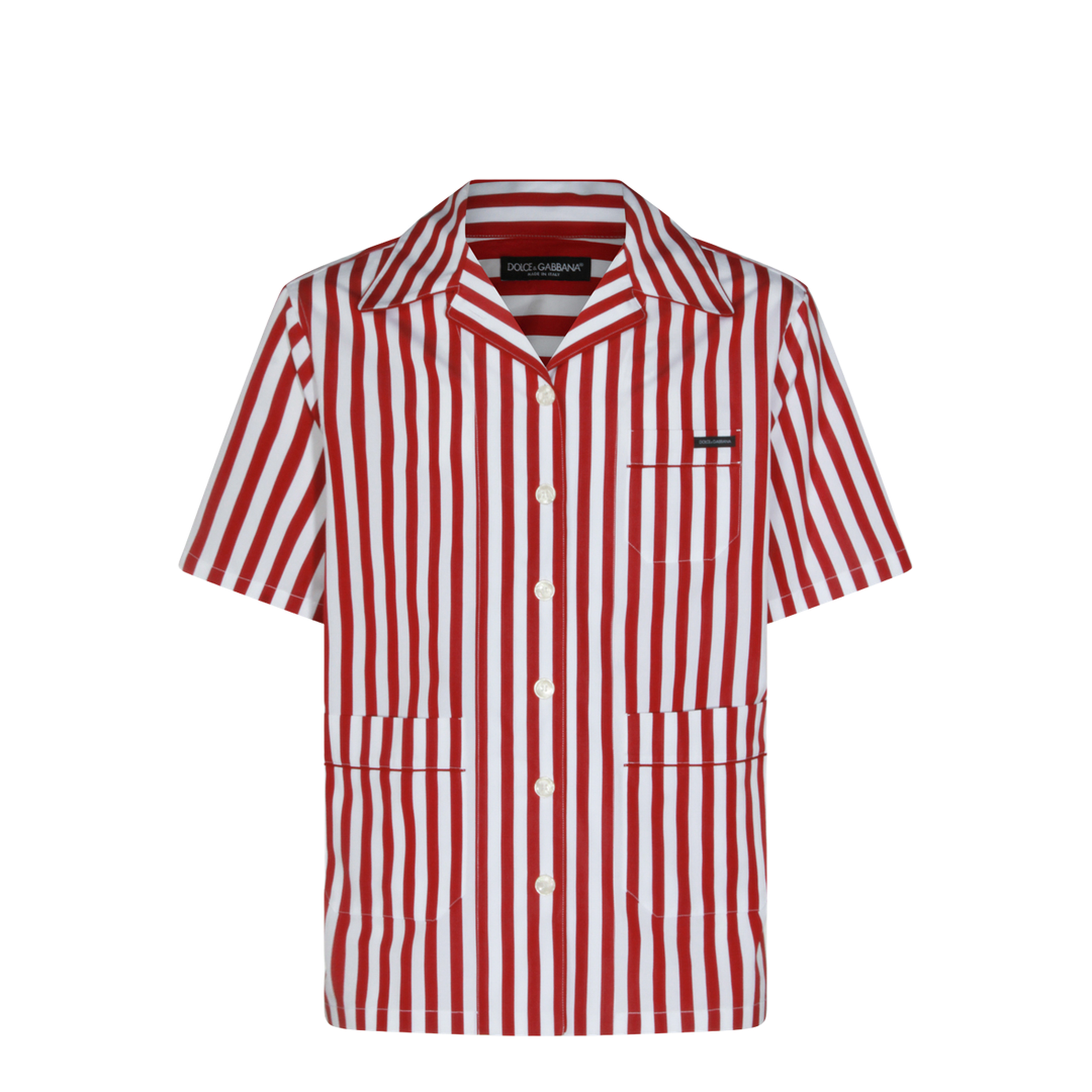 Striped Poplin Shirt - Image 1