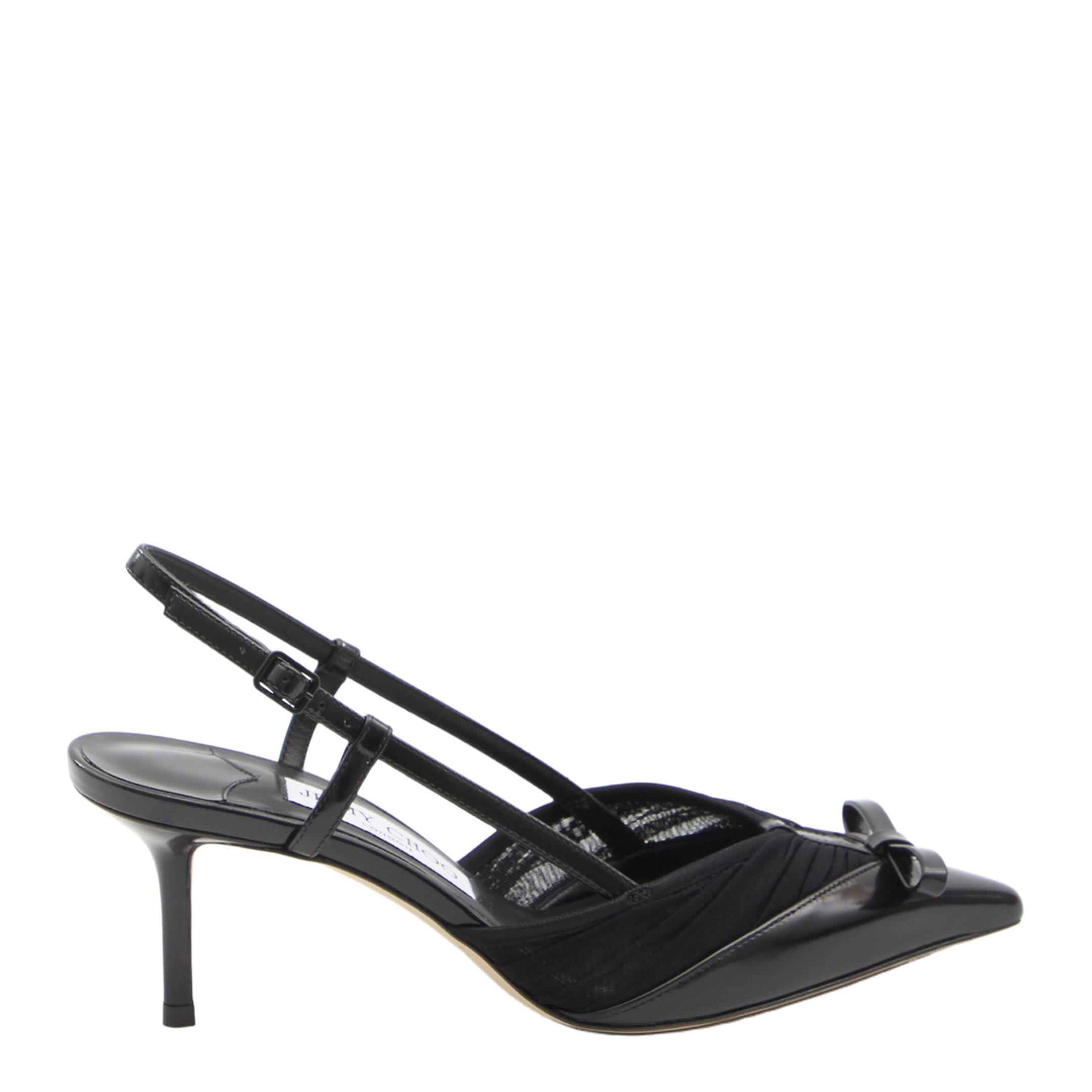 Mesh Slingback Pumps - Image 1