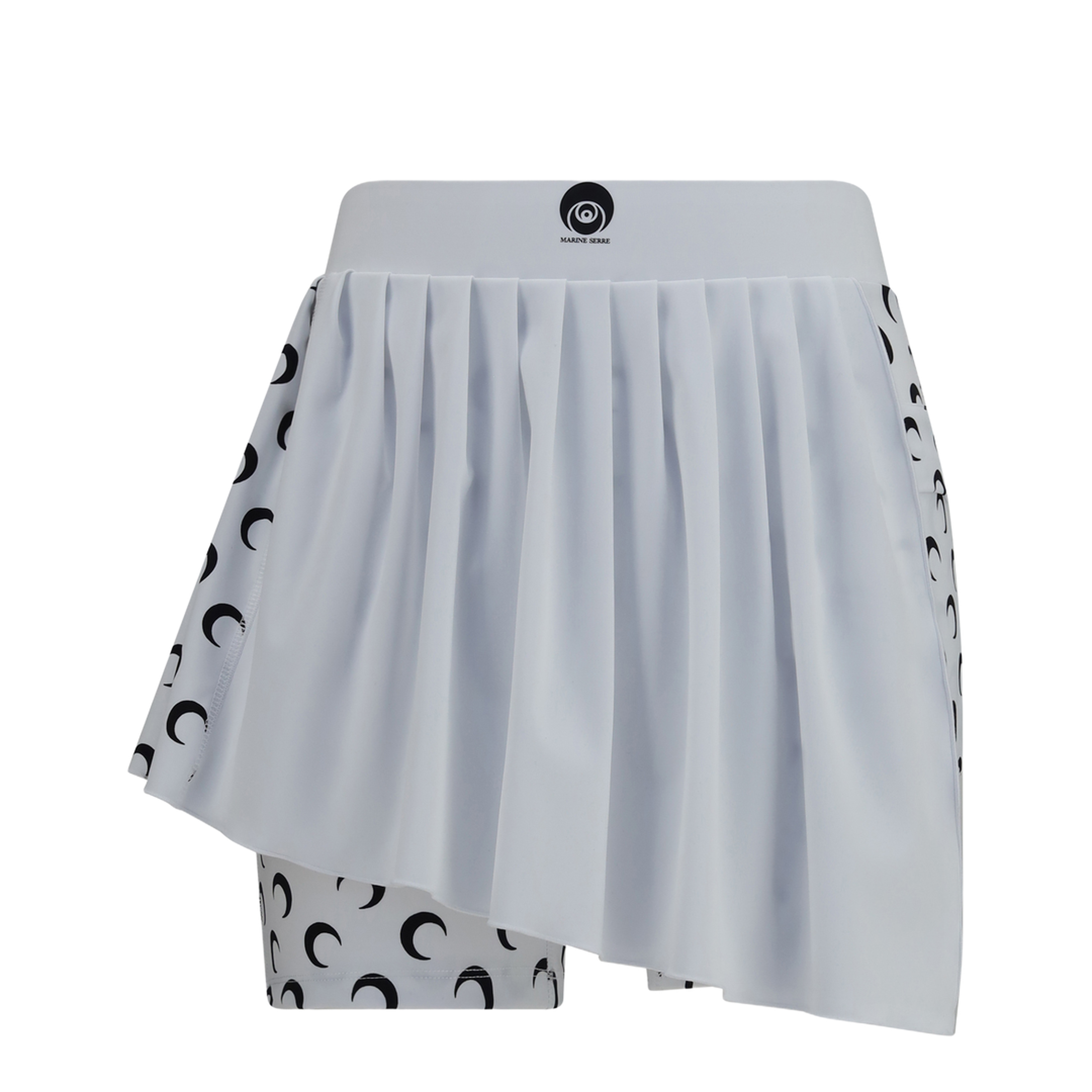 Sporty Mini Skirt with Built-in Shorts - Image 1