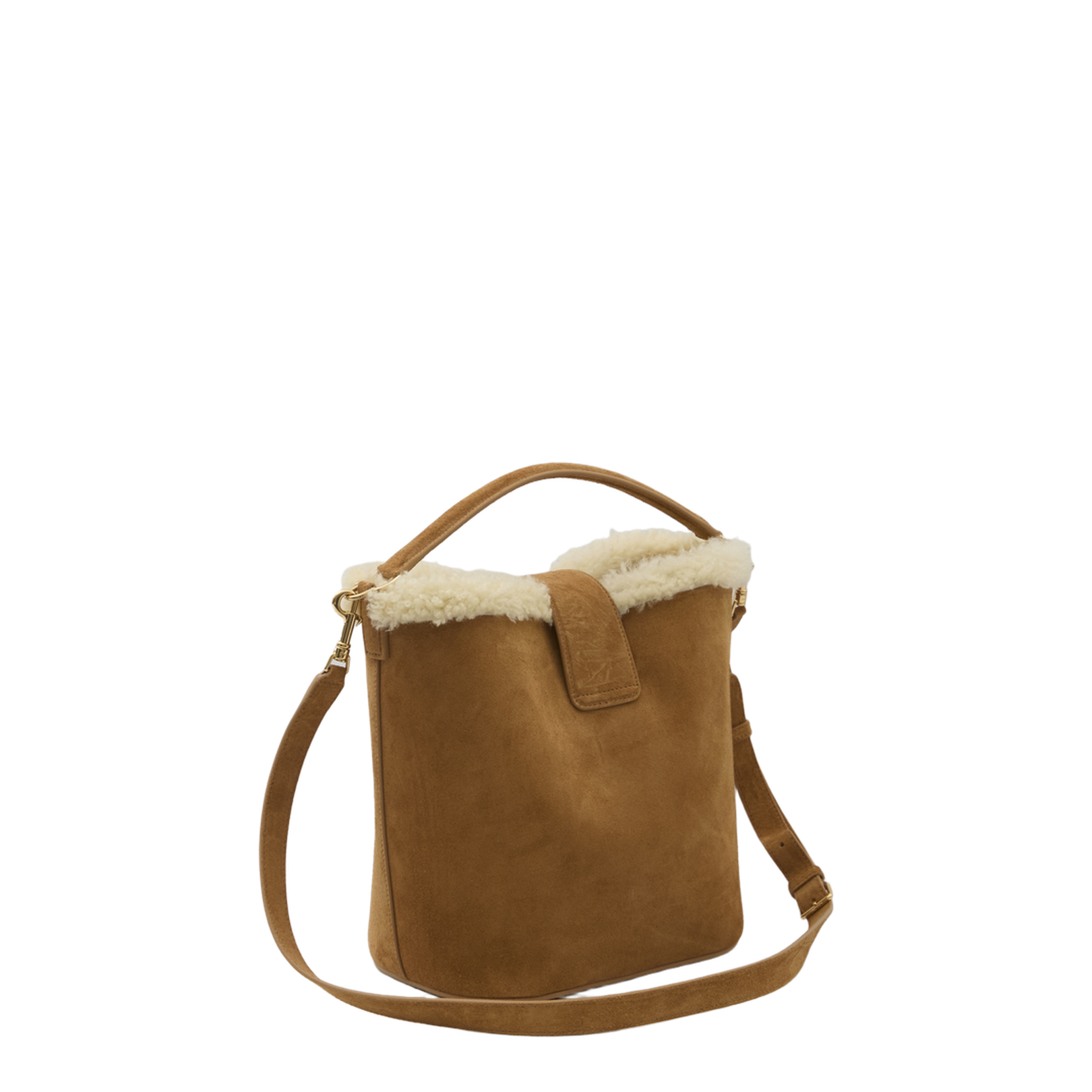 Louise Bucket Bag in Light Brown - Image 2