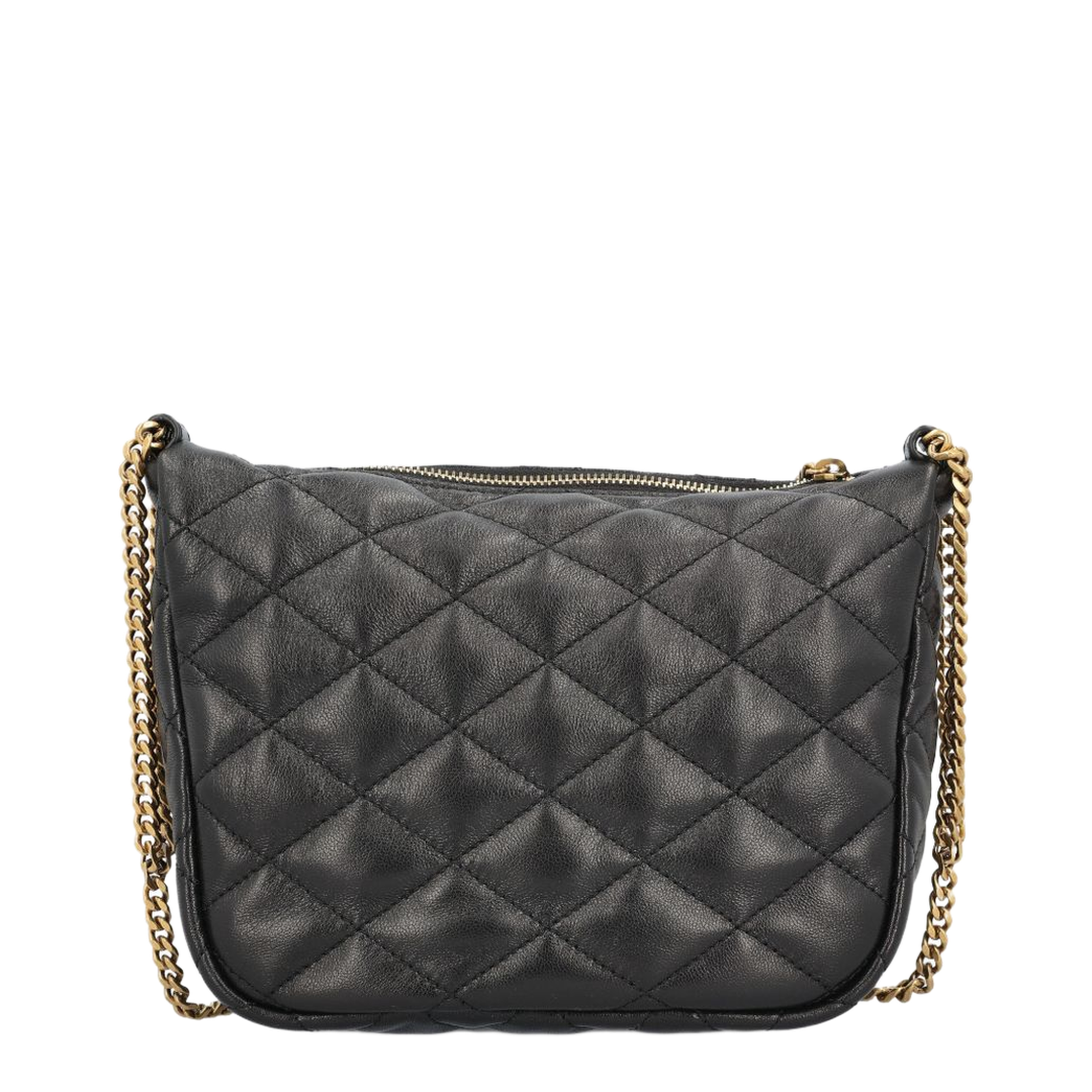 June Mini Lambskin Belt Bag - Black - Image 4