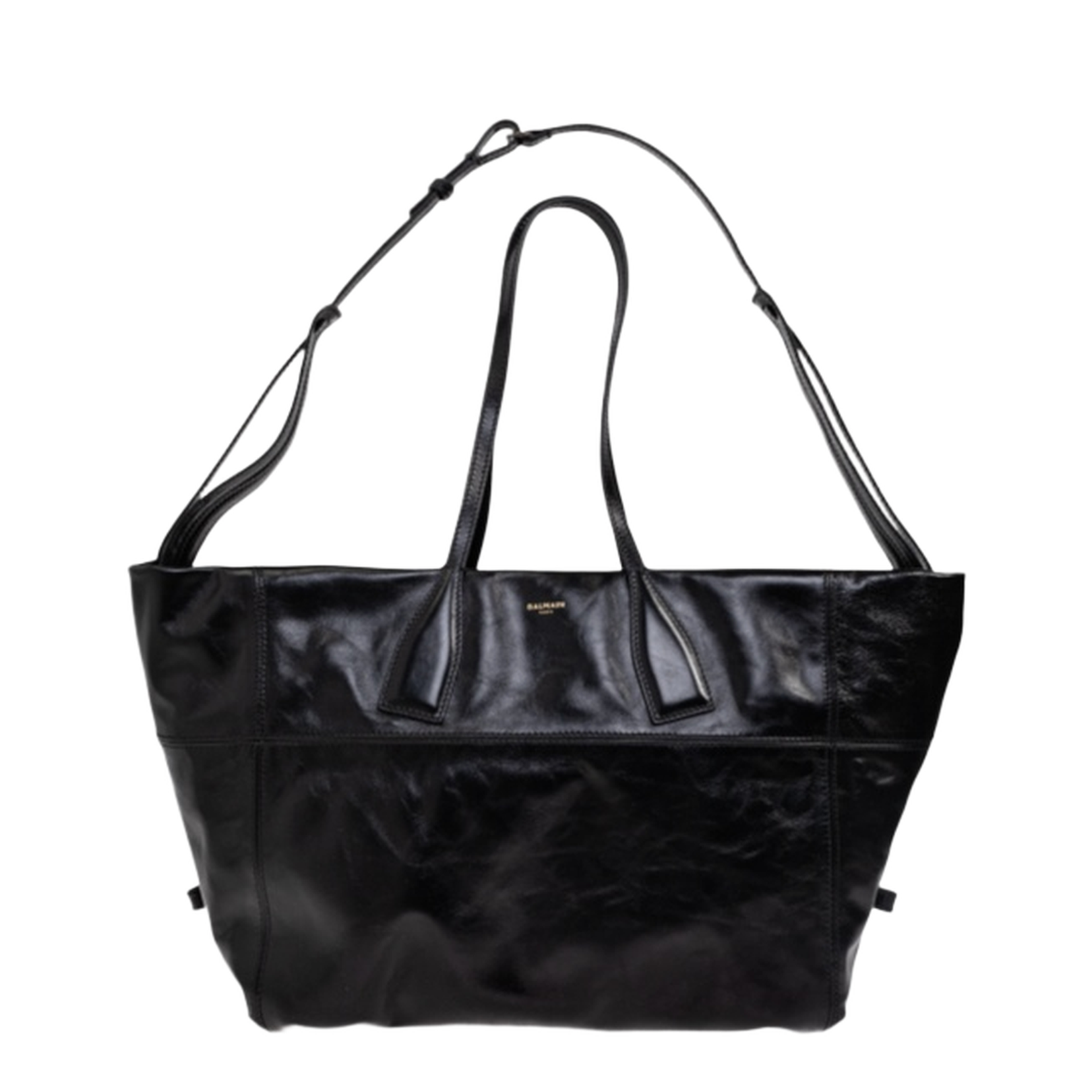 Top-Handle Tote Bag Black - Image 1