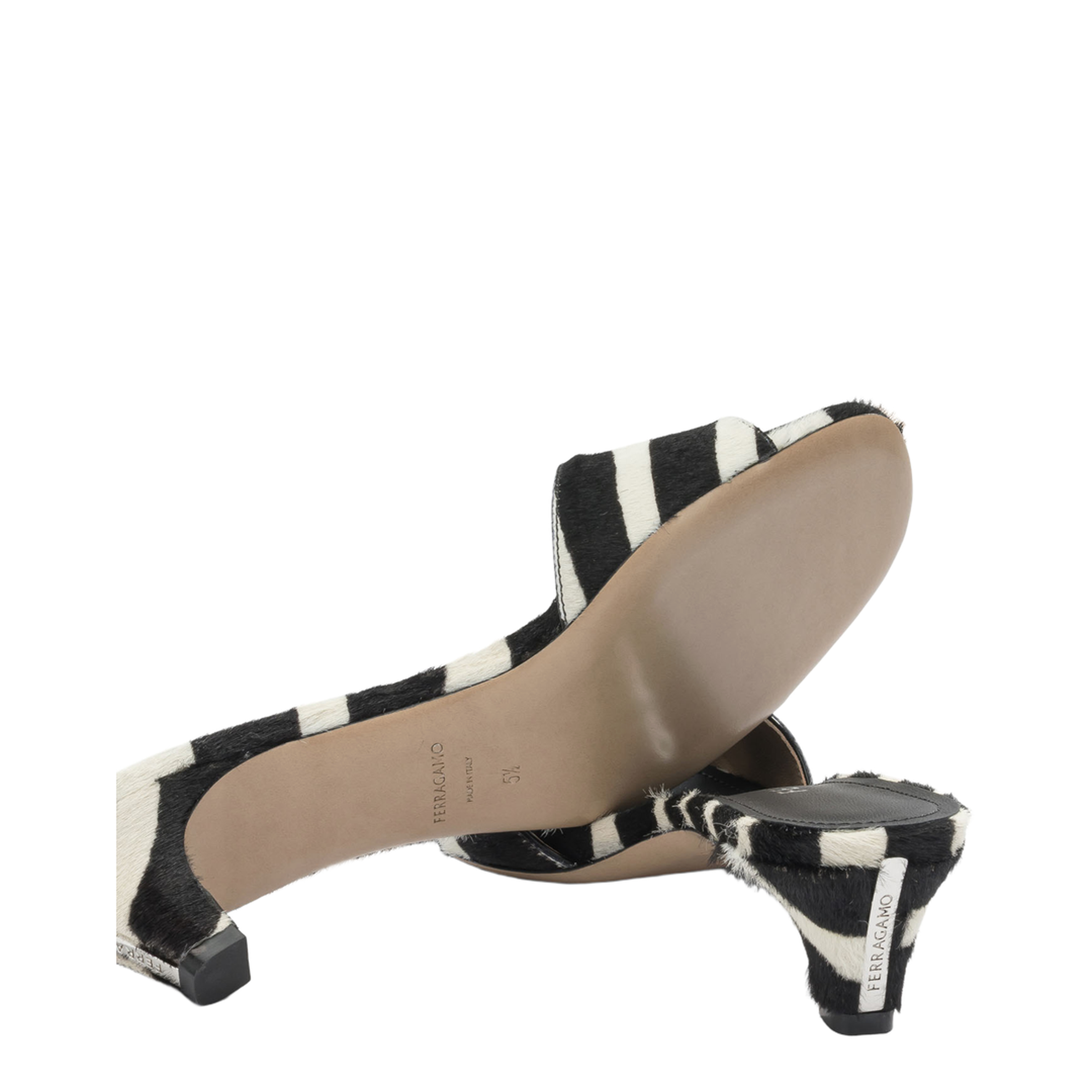 40Mm Pony Skin Sandals - Image 5