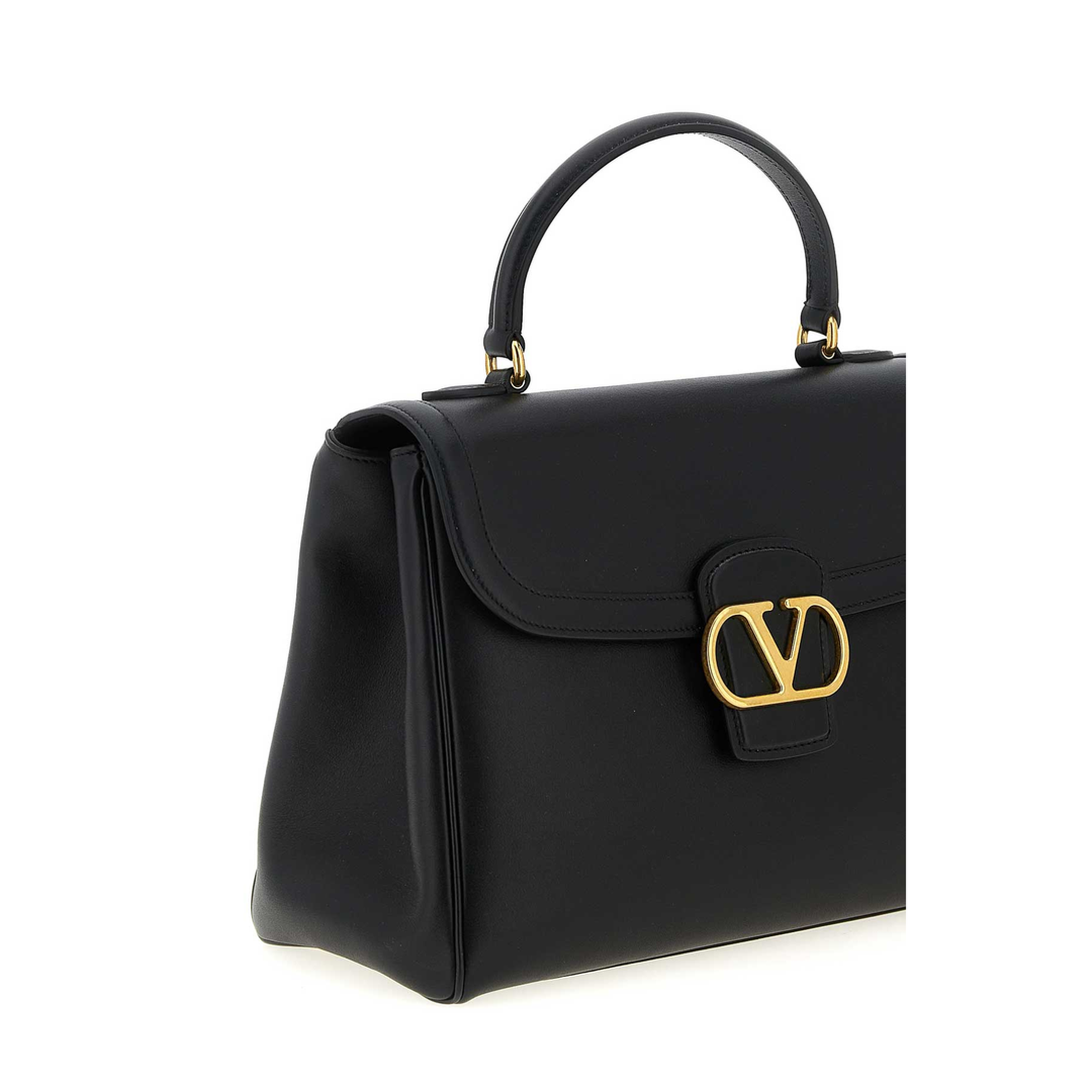 9TO5 Calfskin Top-Handle Bag - Nero - Image 3