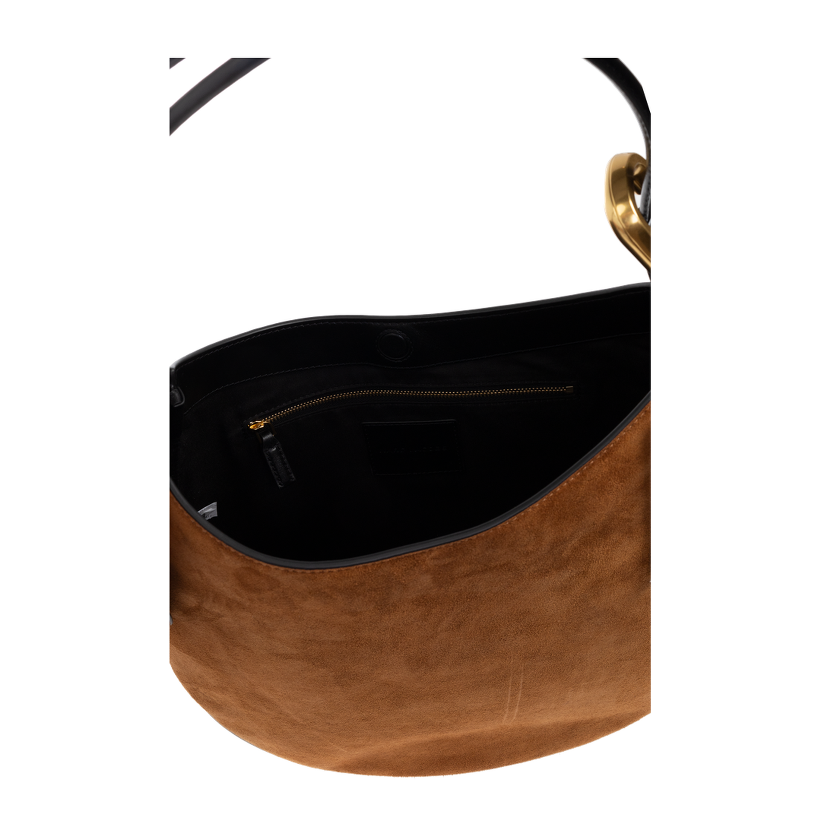 The Suede Large Dual Hobo Bag Copper - Image 5