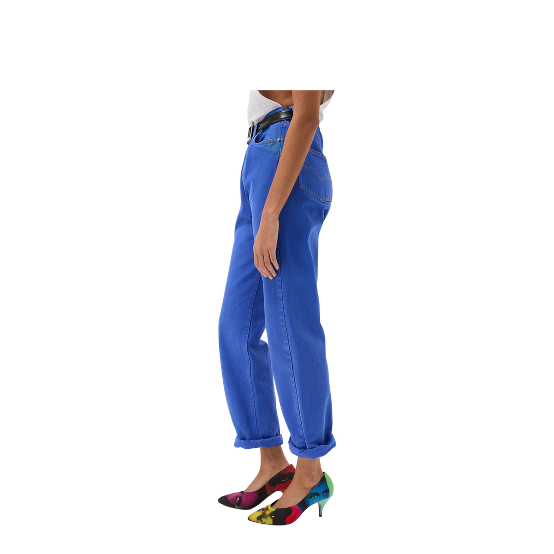 Regular Waist Colored Denim Jeans - Image 4