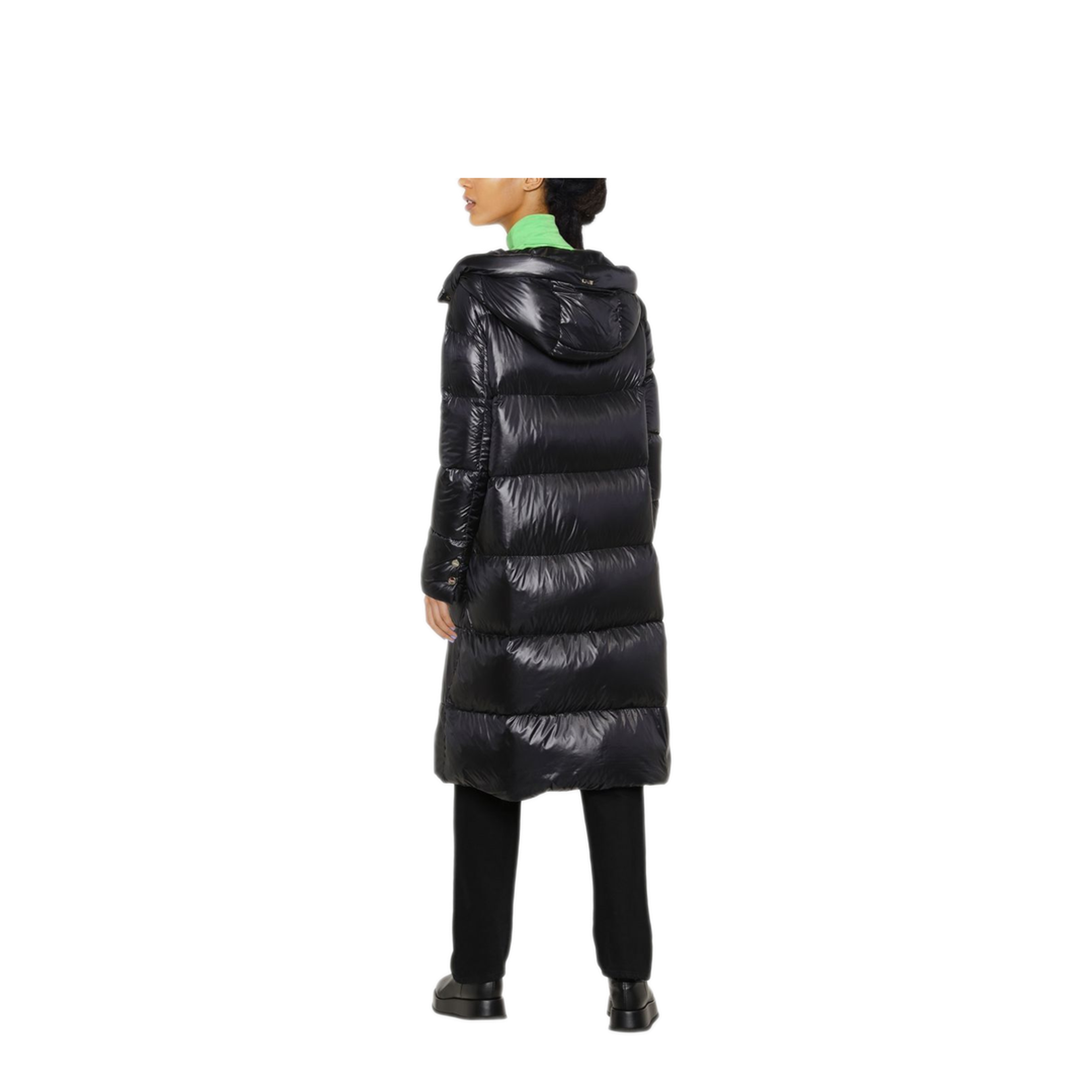 Long Quilted Puffer - Image 4
