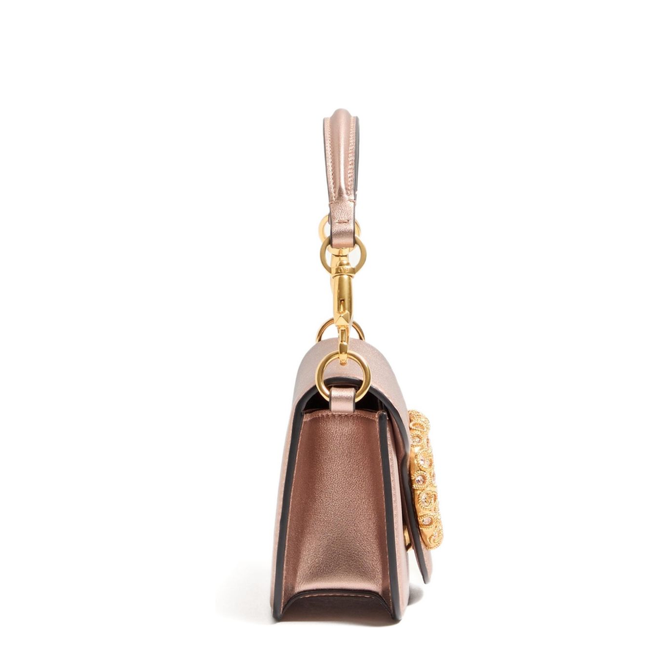 Locò Small Calfskin Shoulder Bag - Pink - Image 2