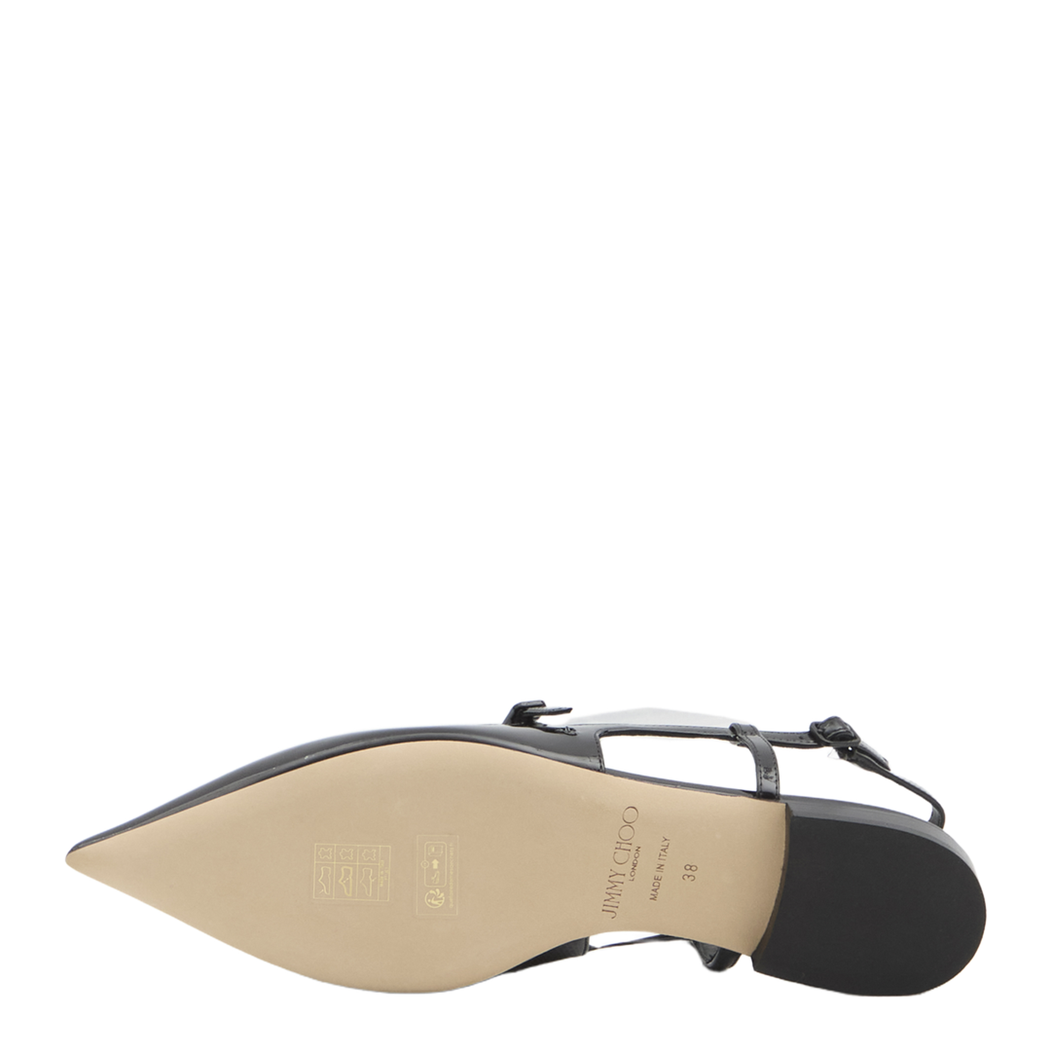 Flat Shoes in Black - Image 4