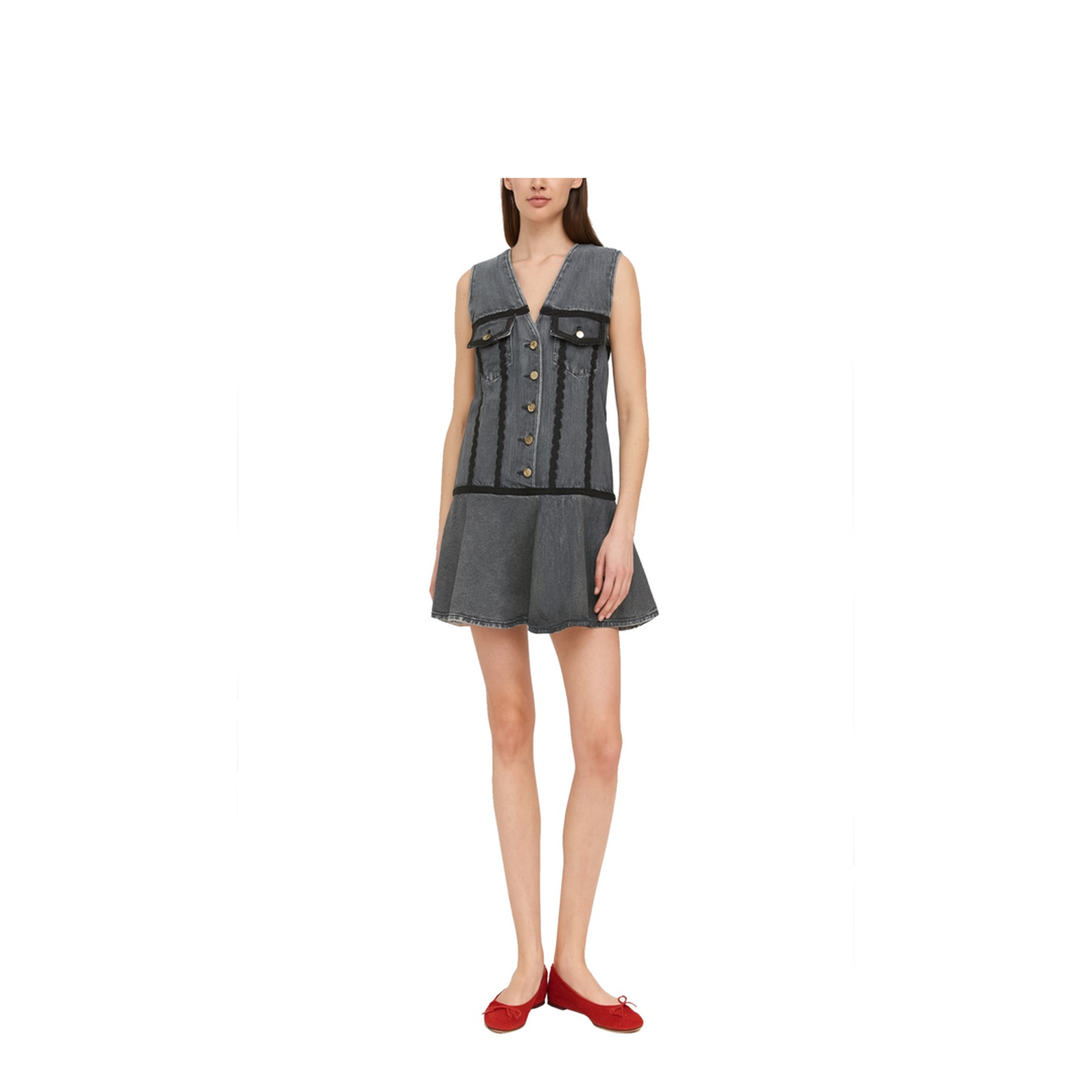 Cotton Mini Dress - Image 2