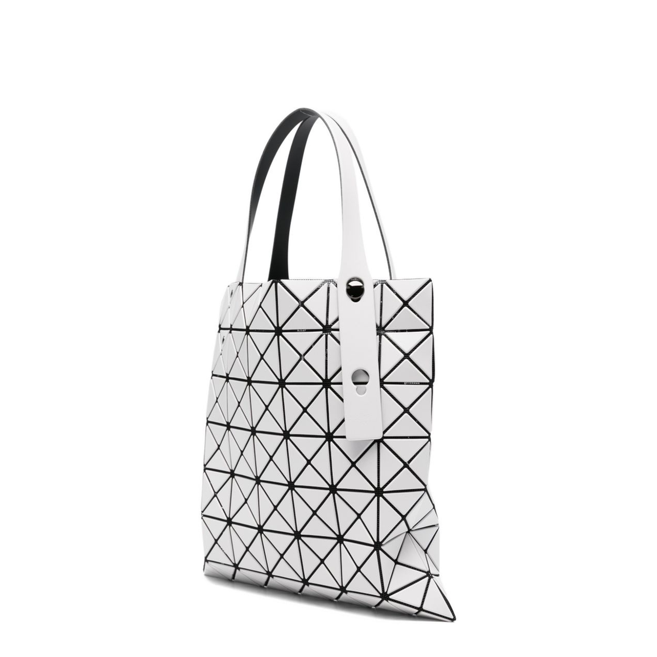 Prism Matte Small Tote Bag - Light Grey - Image 5