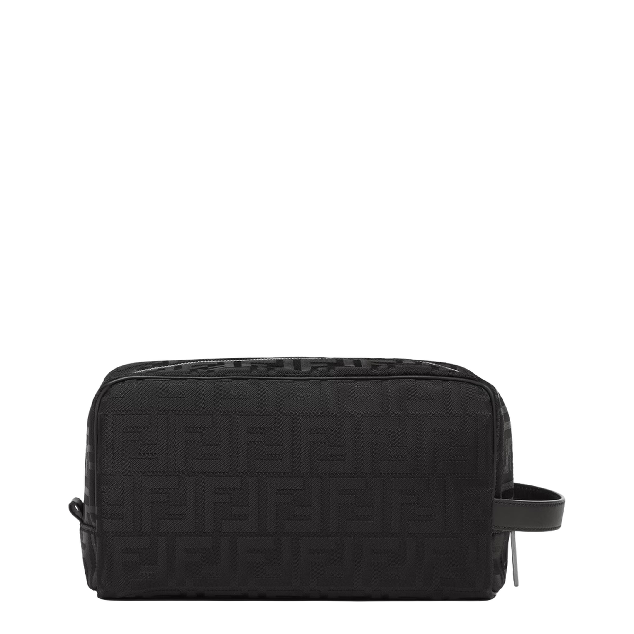 FF Medium Polyester Toiletry Case - Black - Image 2