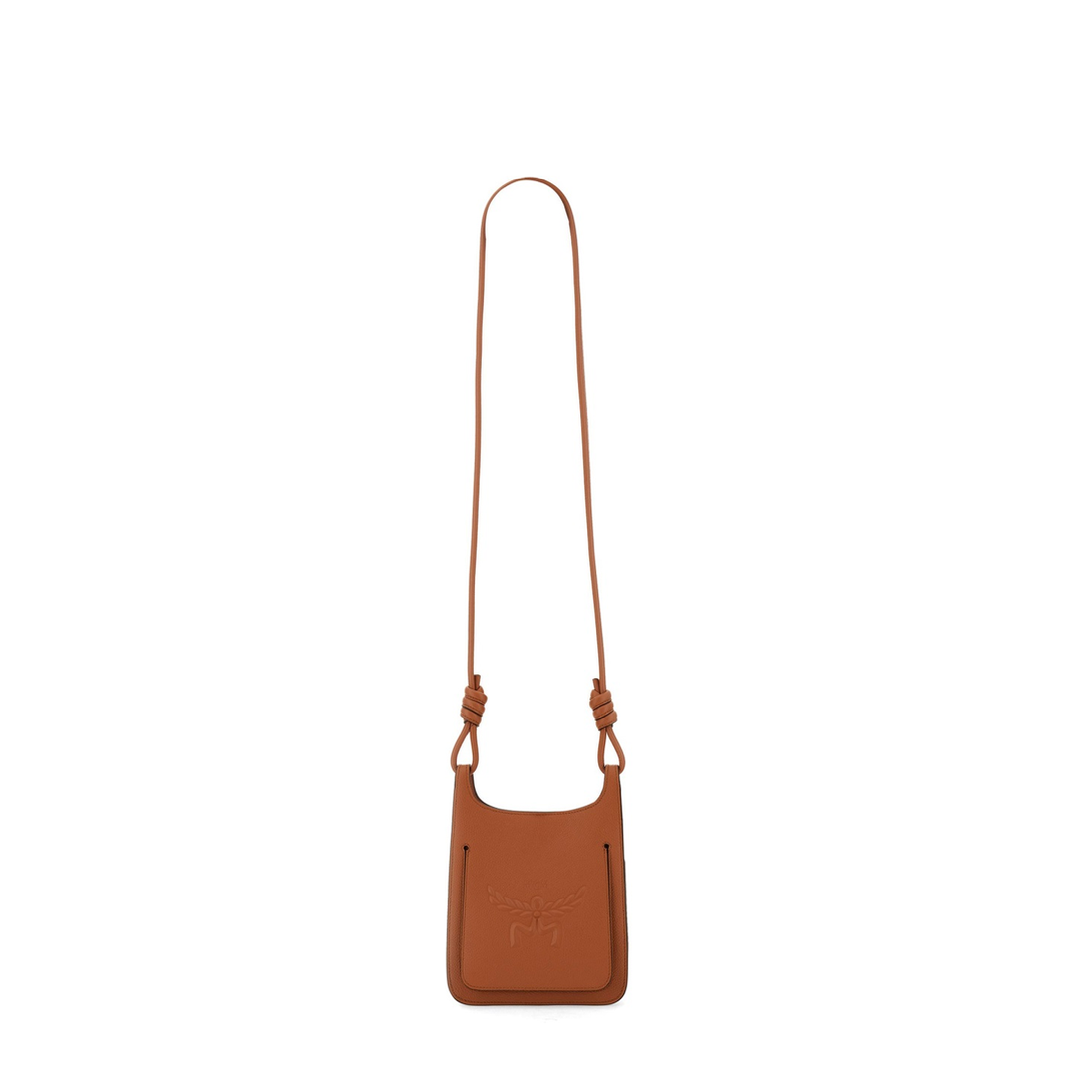 Mini Himmel Crossbody Bag Leather - Caramel - Image 1