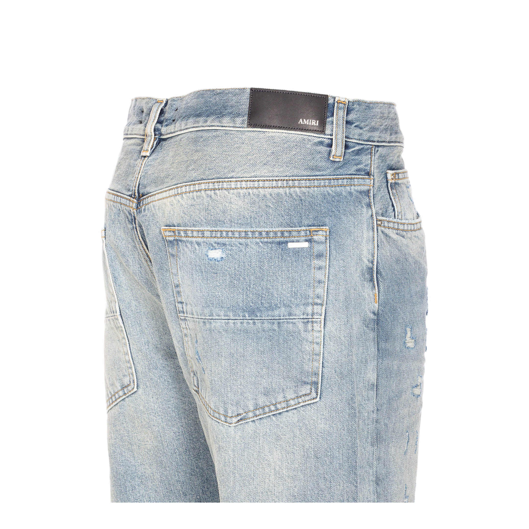 Denim Distressed Jeans - Image 3