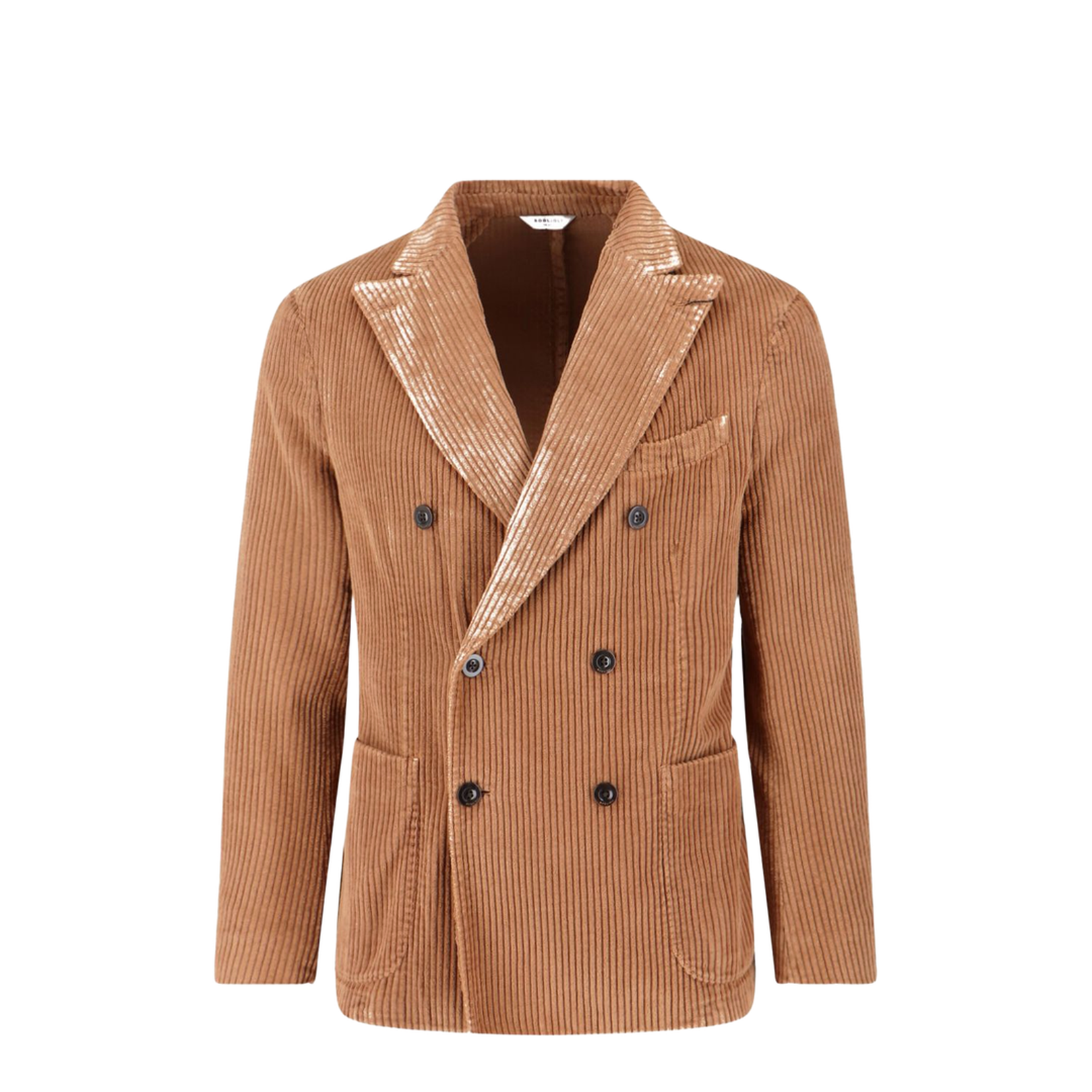 Velvet Double-breasted Jacket - Image 1