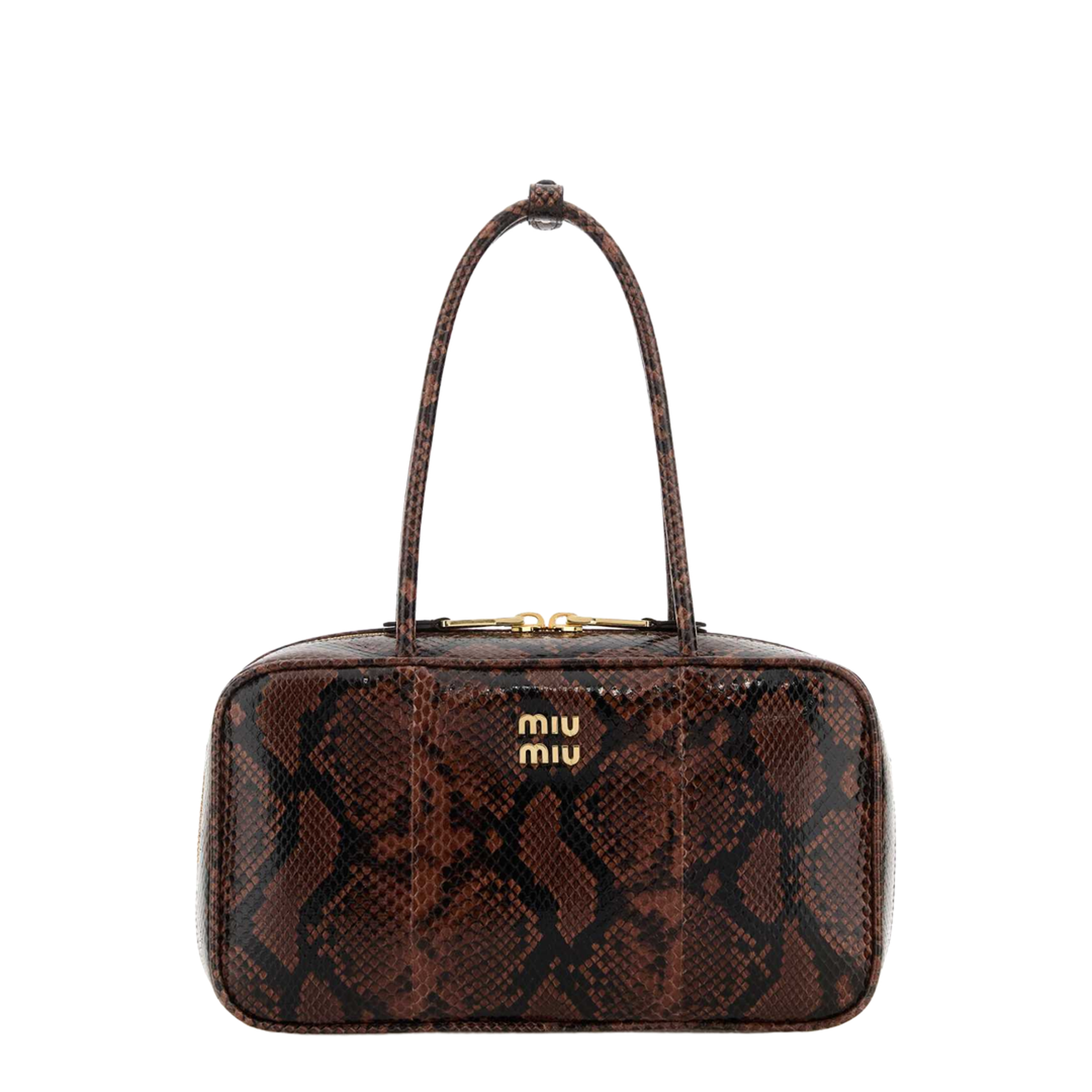Printed Leather Beau Shoulder Bag - Image 3