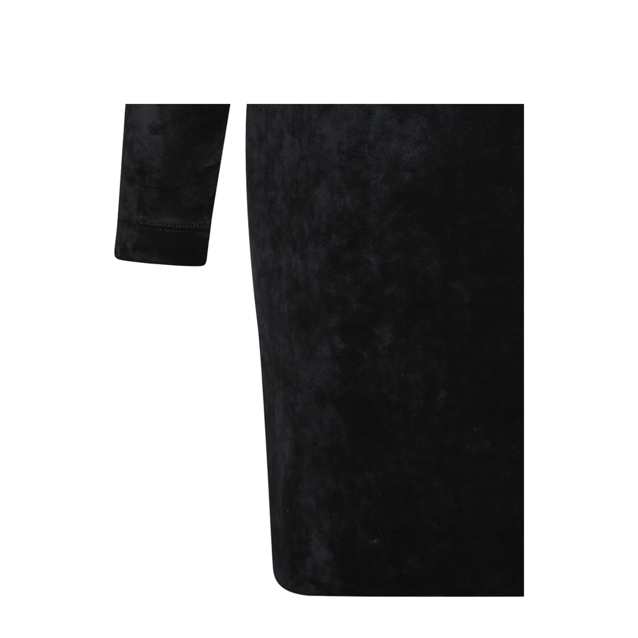 Sweetheart Neckline Dress In Velvet Jersey - Image 8