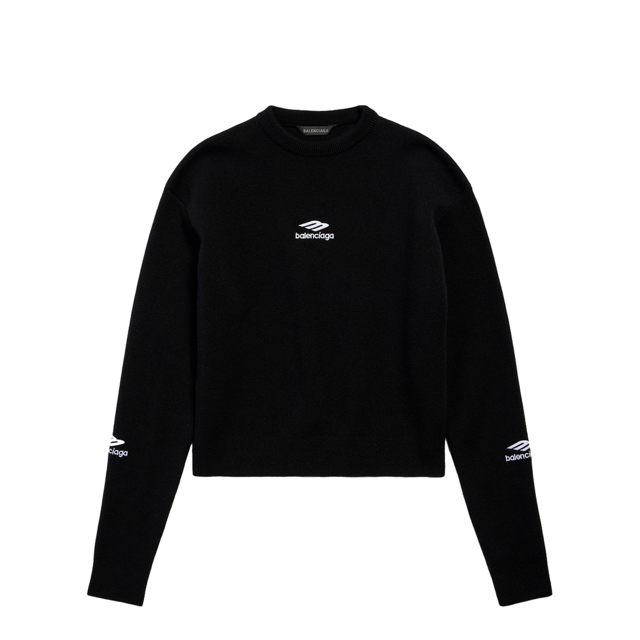 Wool Knitted Ski Crewneck - Image 1