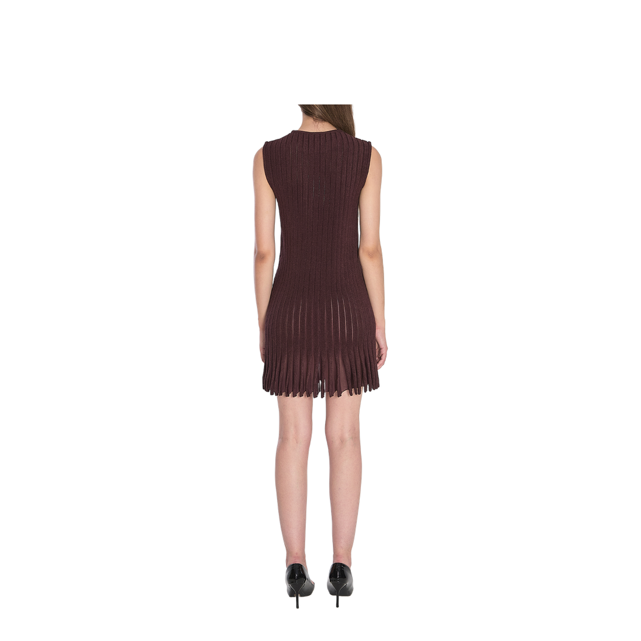 Striped Knit Dress - Image 4