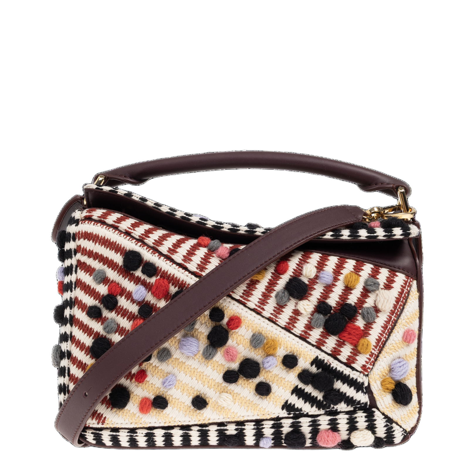 Puzzle Dotted Small Hand Bag - Image 1
