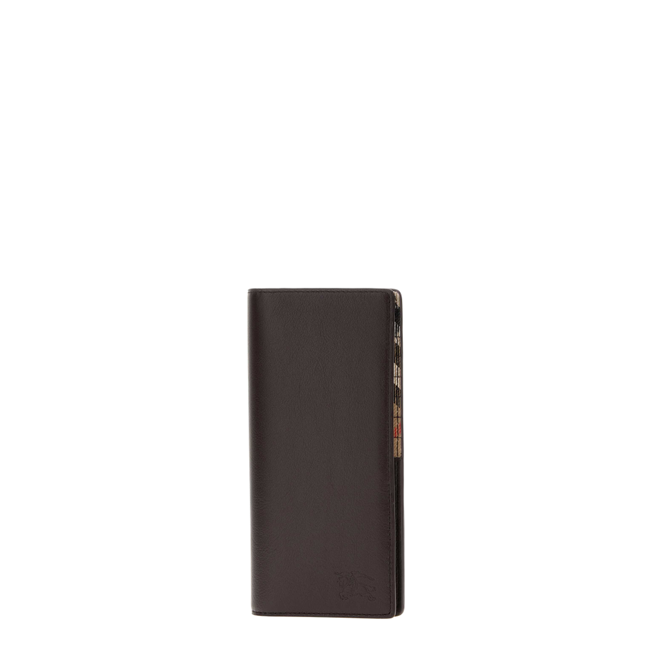 Calf Leather Wallet - Chocolate Brown - Image 2